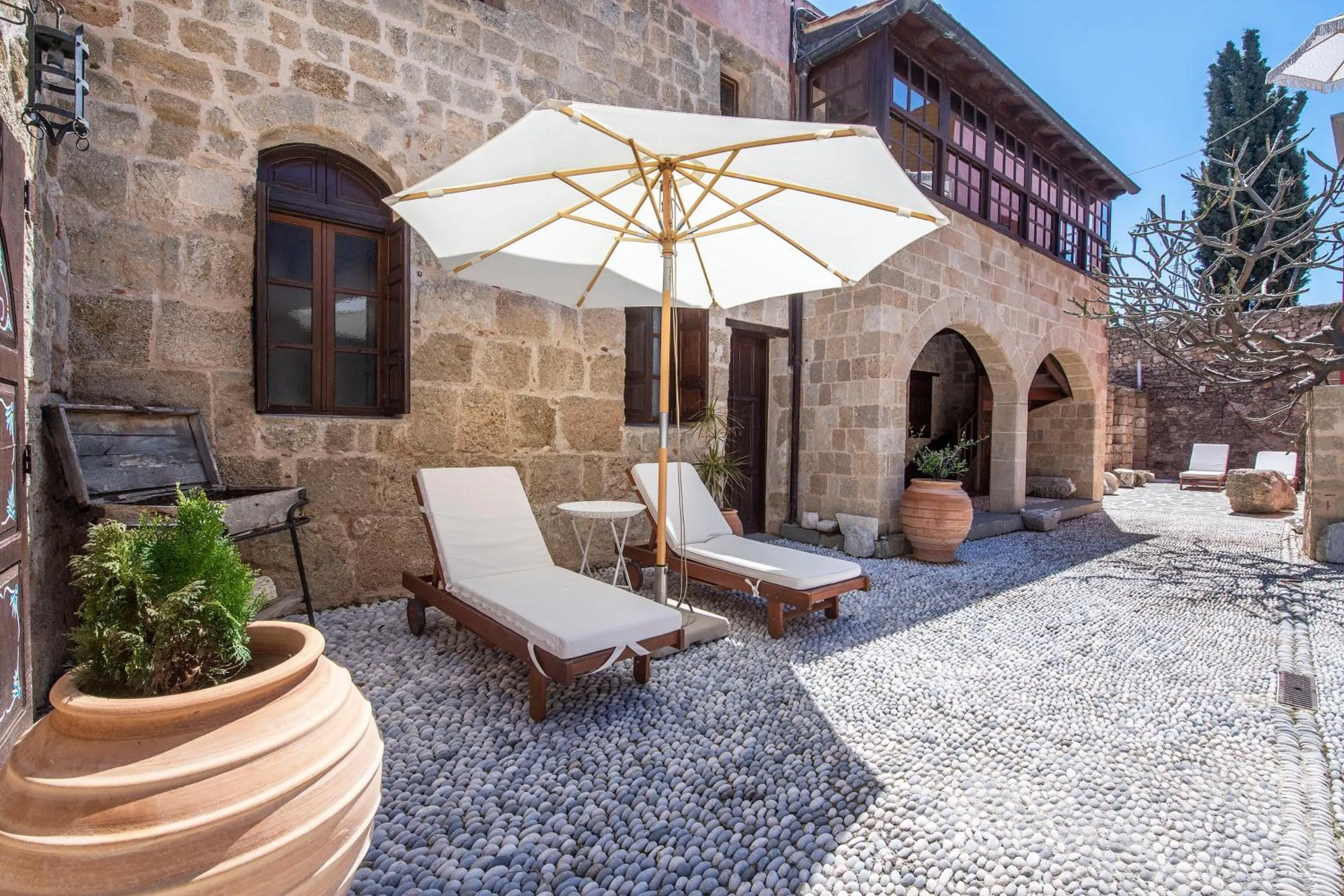 Property building in Saint Artemios Boutique Hotel