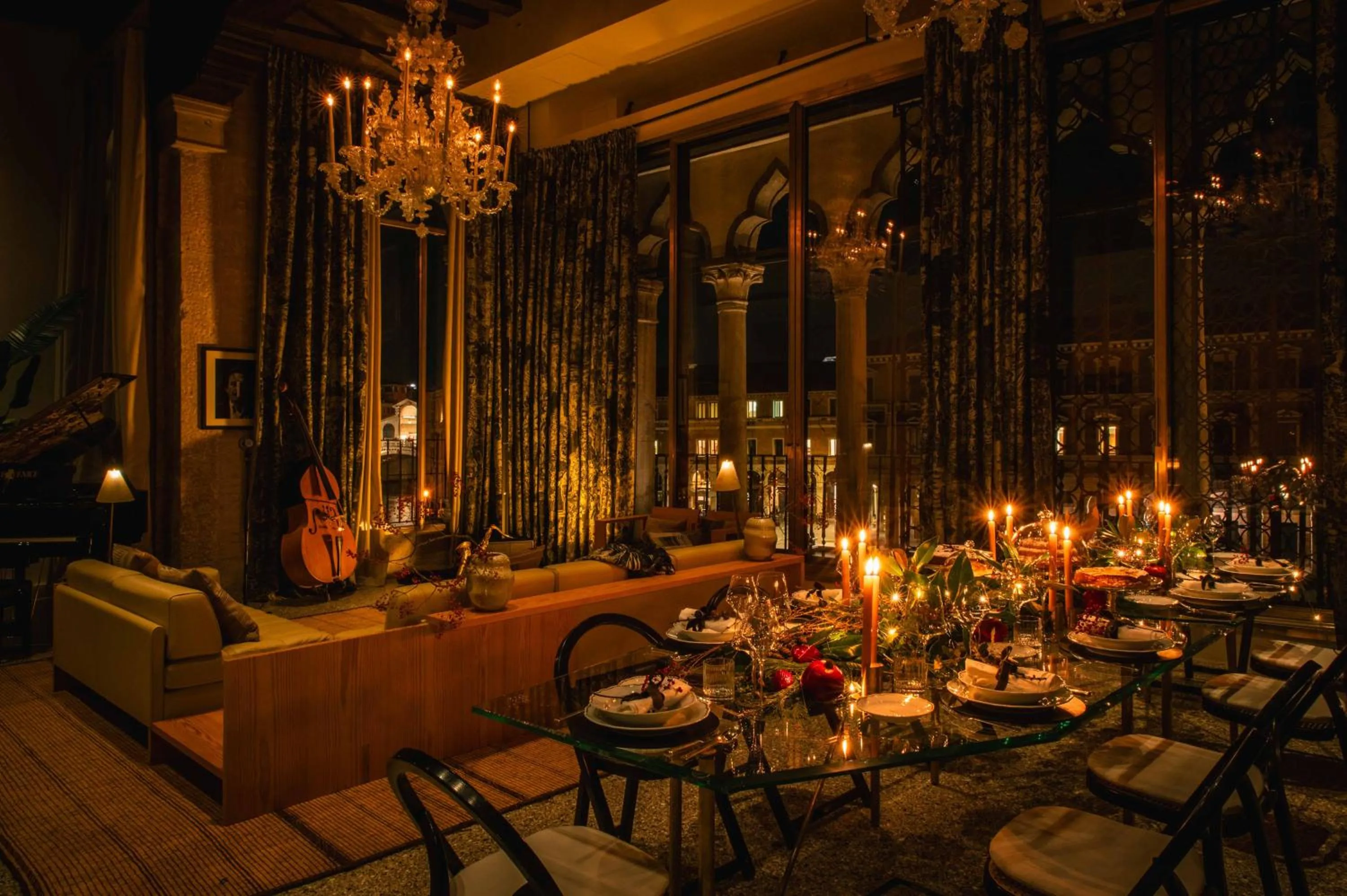 Living room in The Venice Venice Hotel