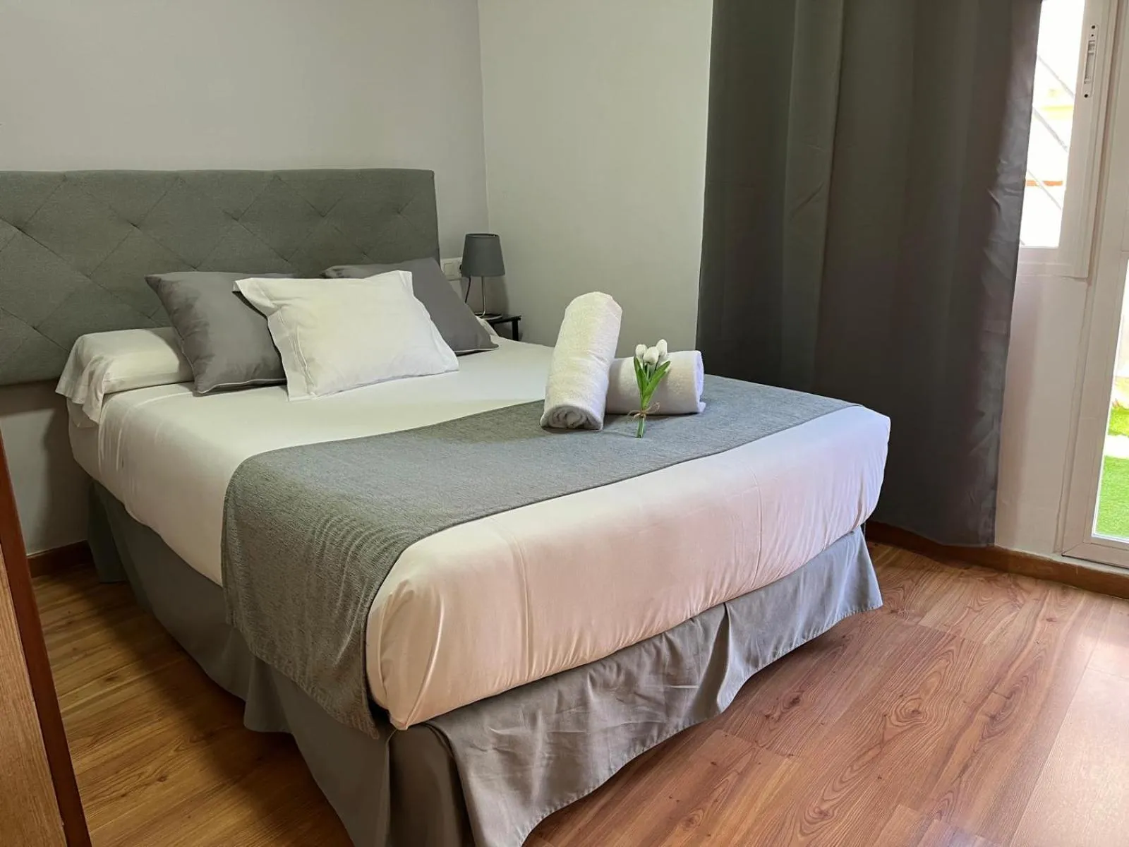 Bed in Hospedería Luis de Góngora