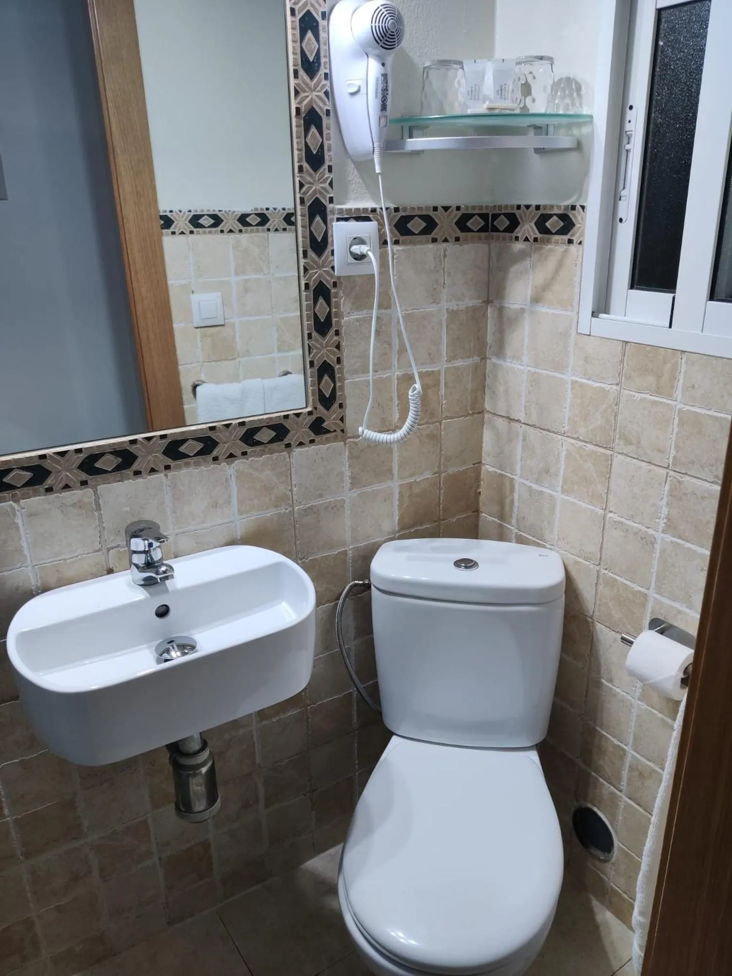 Bathroom in Hospedería Luis de Góngora