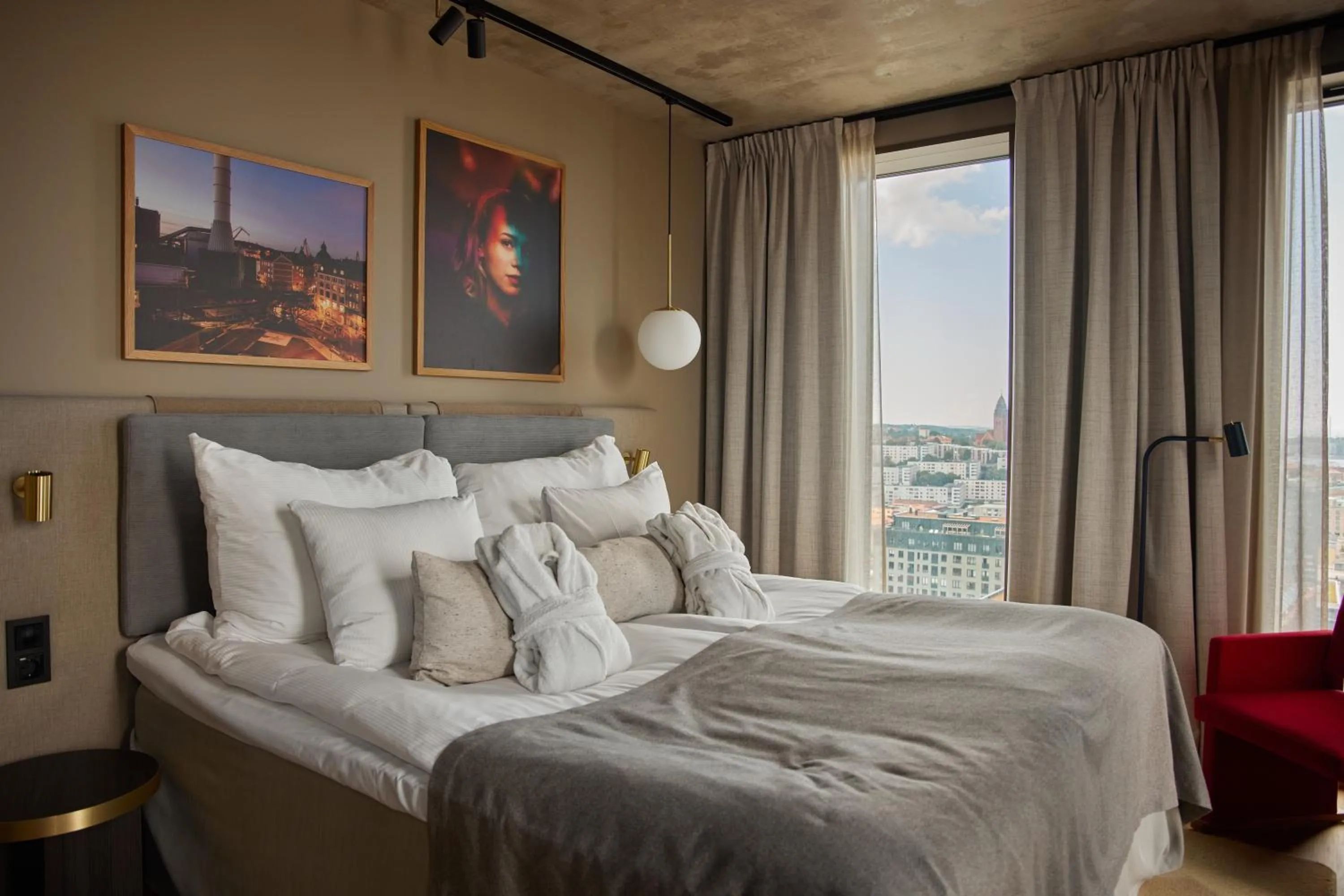 Bed in Clarion Hotel Draken