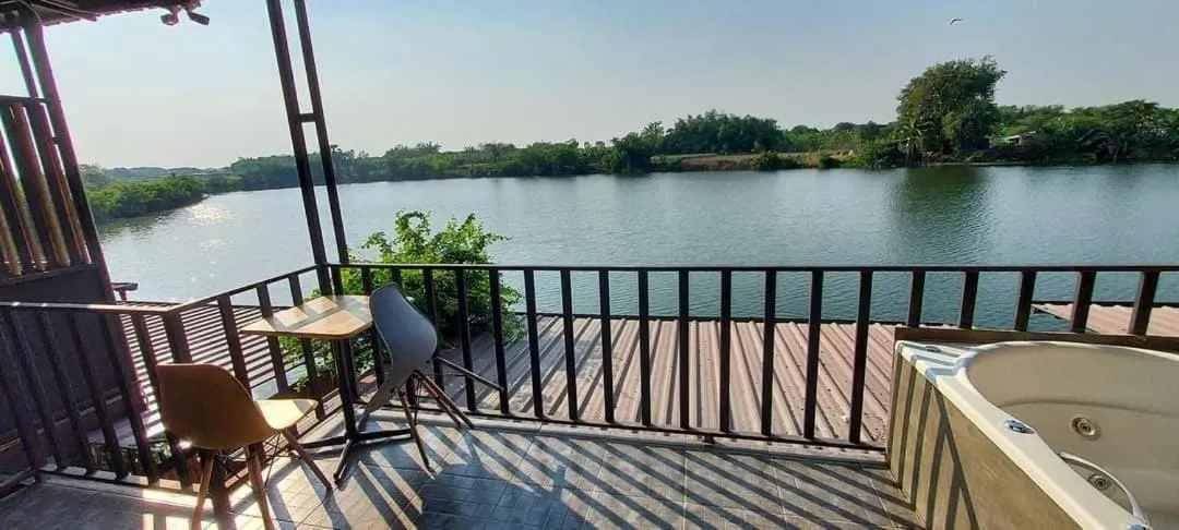 Patio in Kram Farmstay