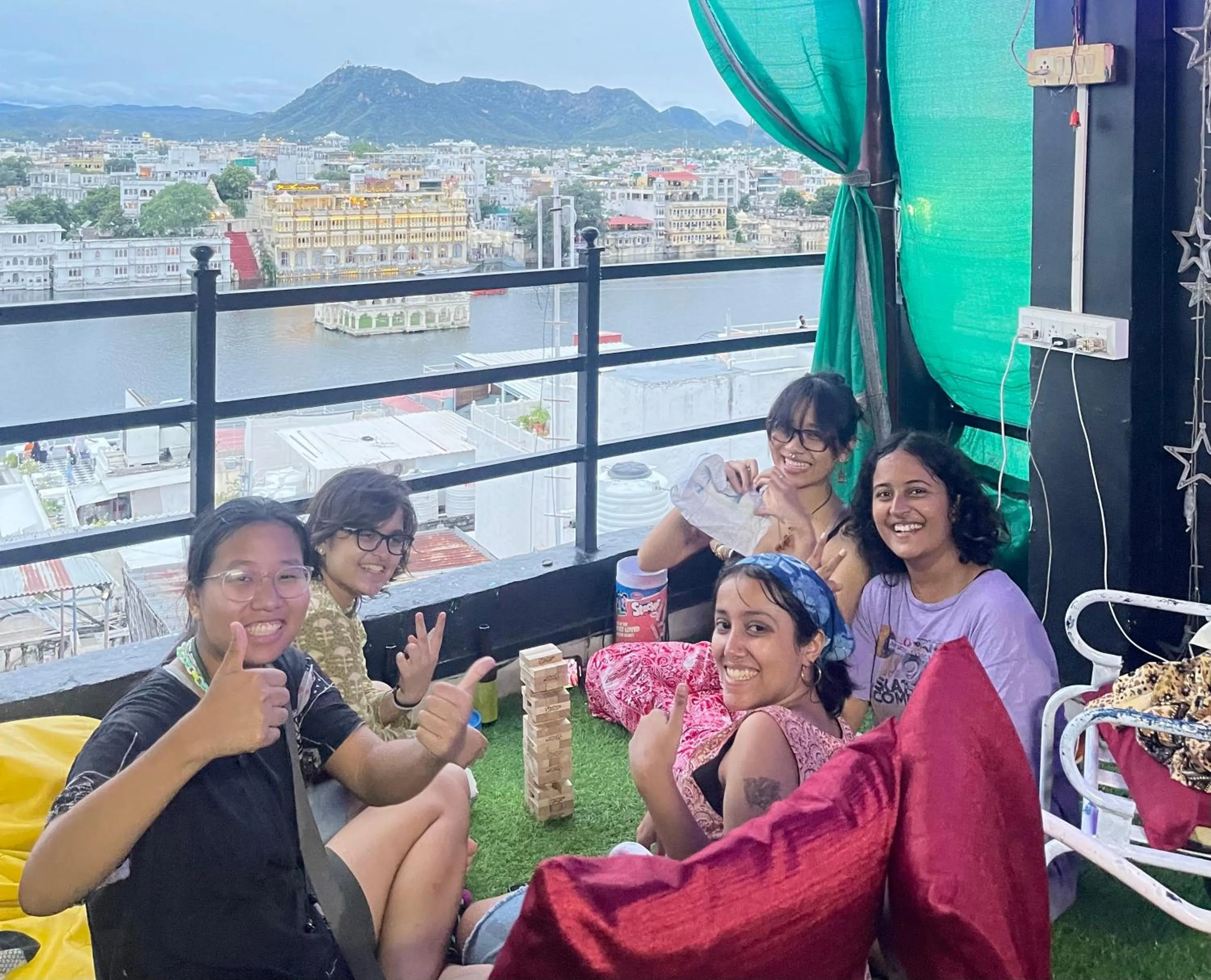 Balcony/Terrace in Tamasha Udaipur