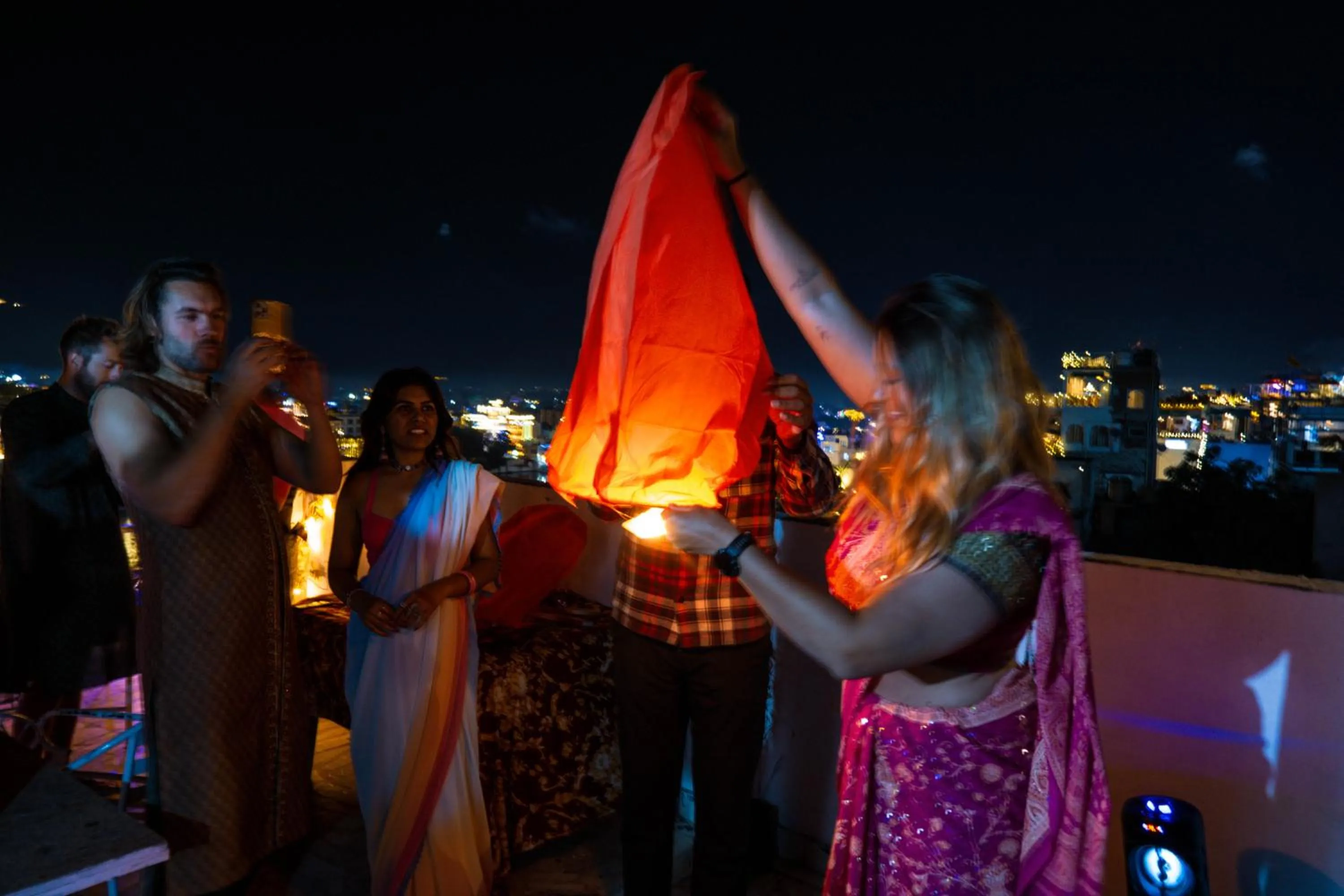 People in Tamasha Udaipur