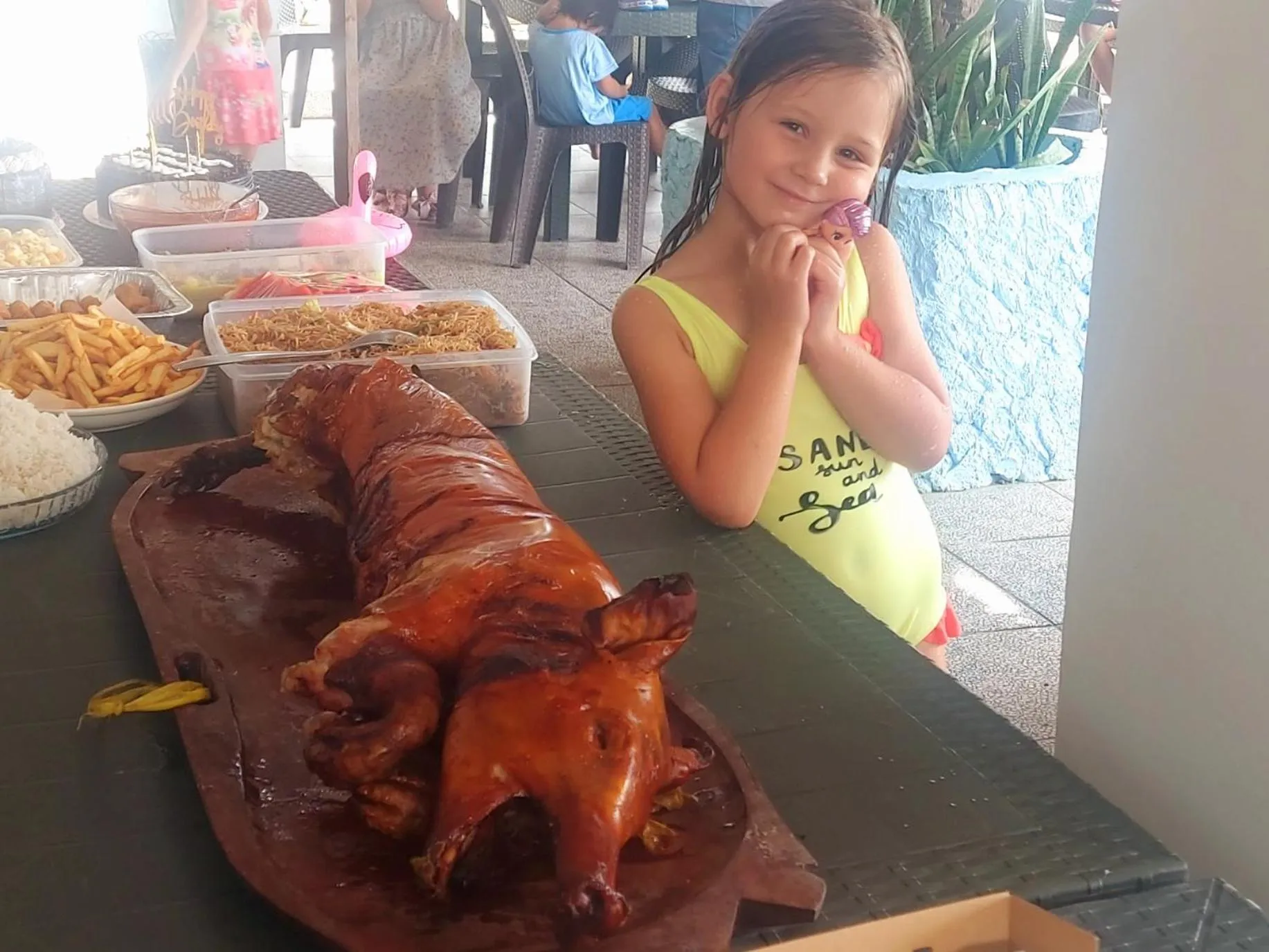 People in Surigao Dream Beach Resort