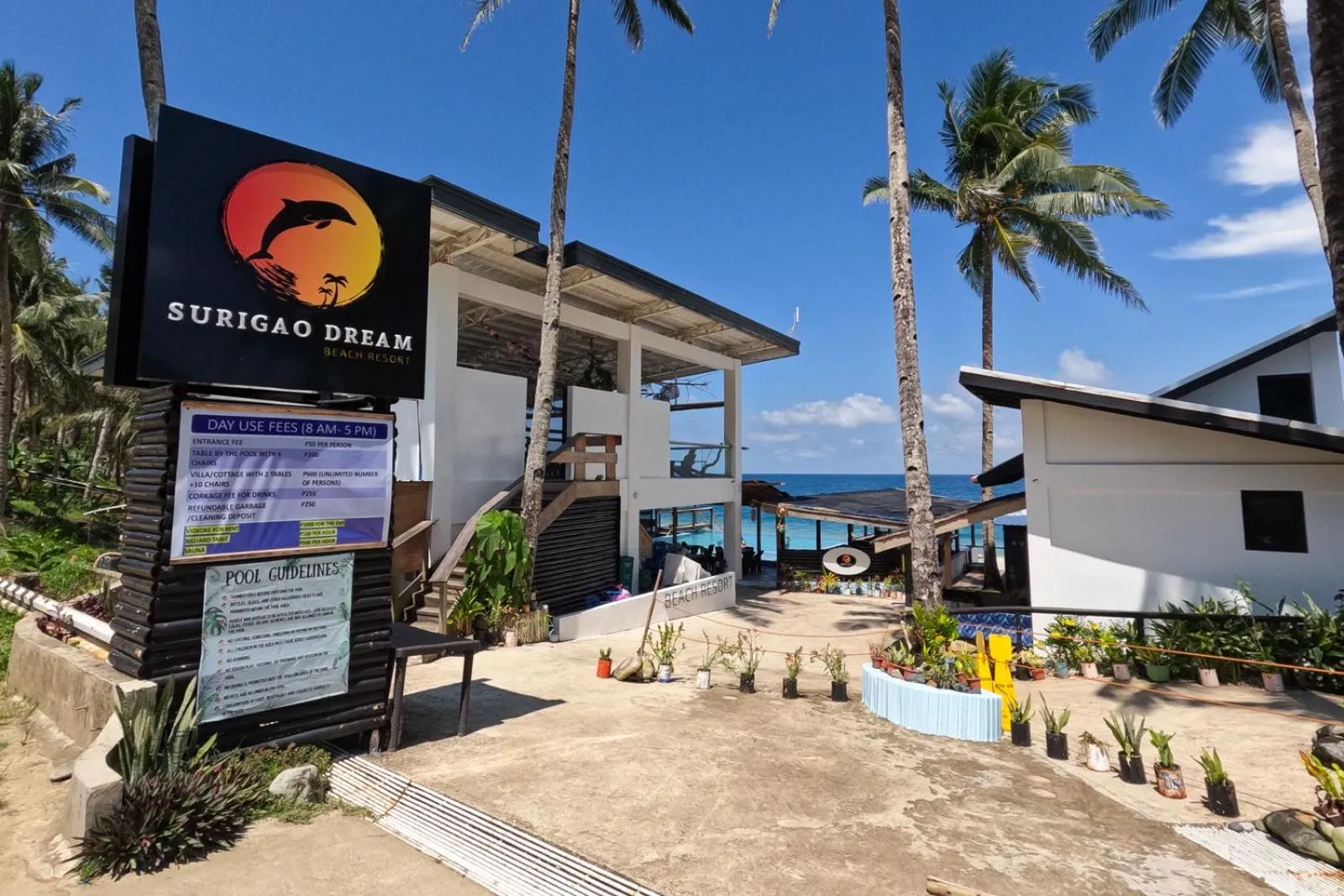 Property building in Surigao Dream Beach Resort