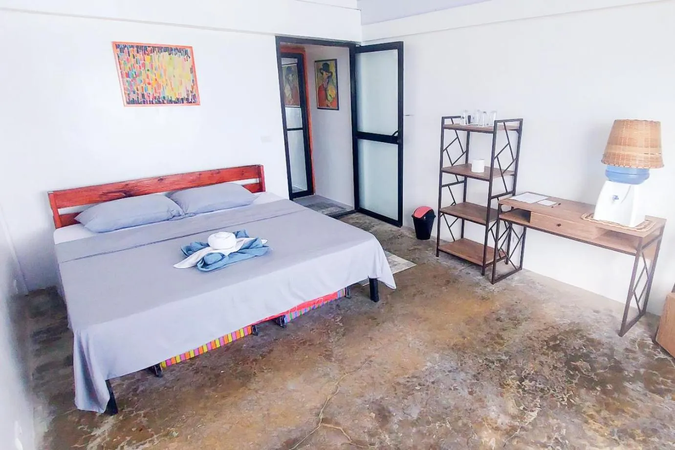 Bed in Surigao Dream Beach Resort