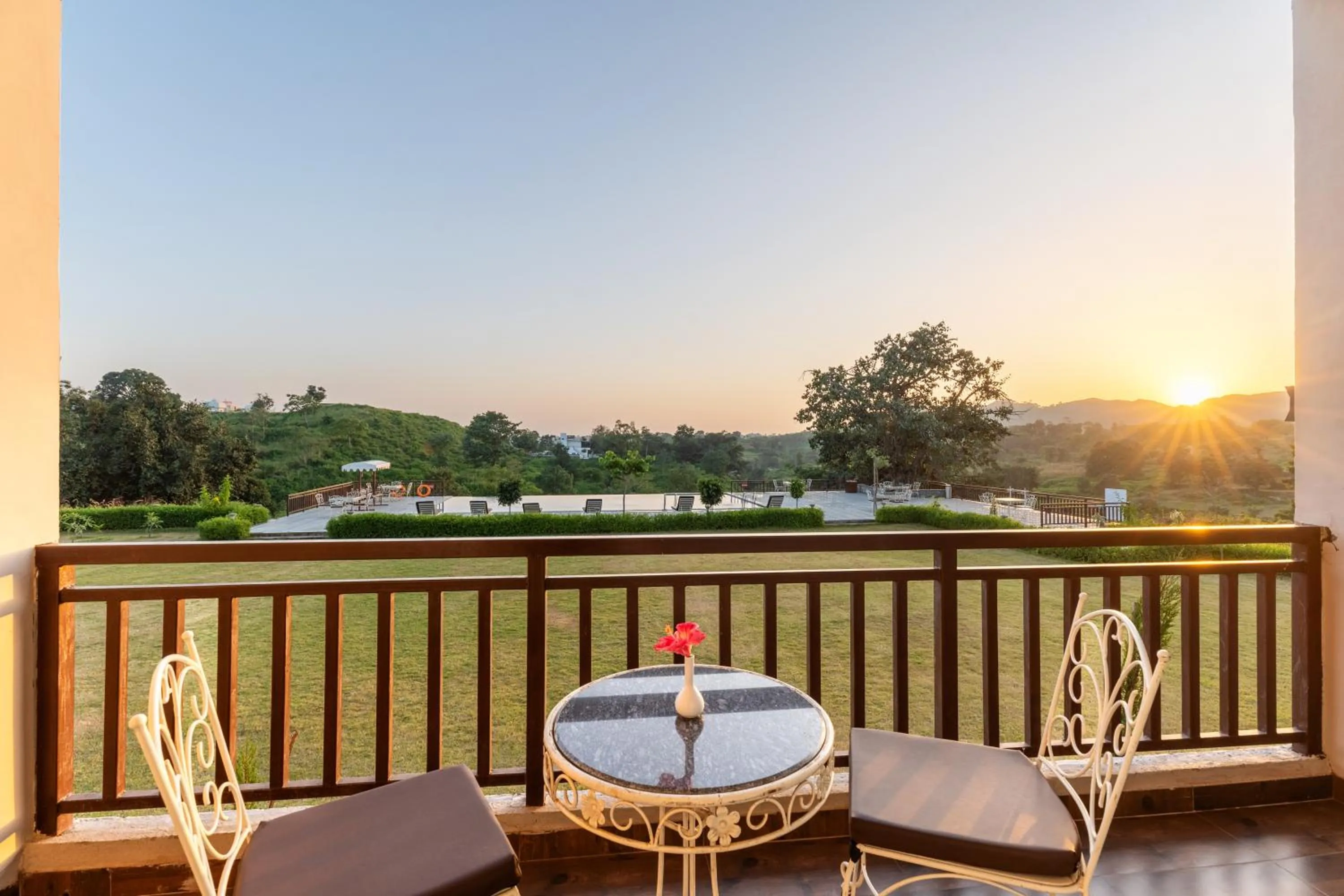 View (from property/room) in Kumbhal Exotica Resort Kumbhalgarh