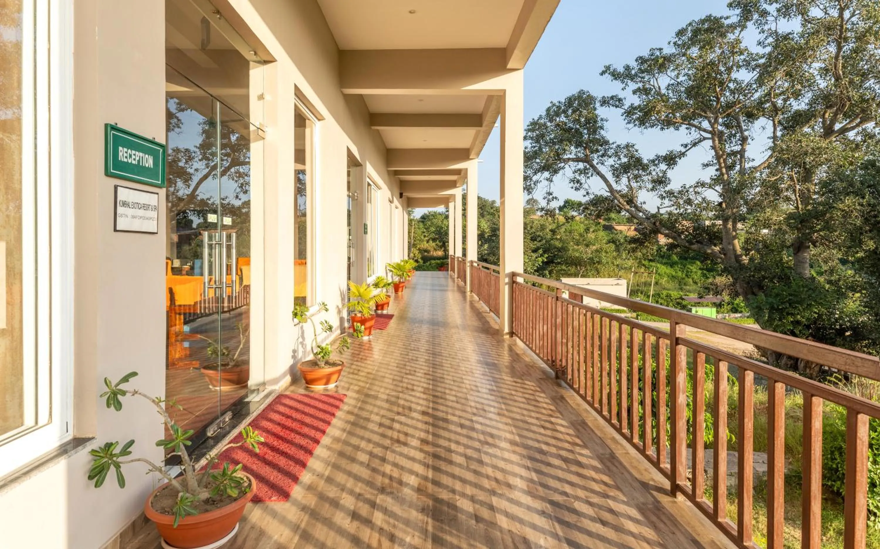 Facade/entrance in Kumbhal Exotica Resort Kumbhalgarh