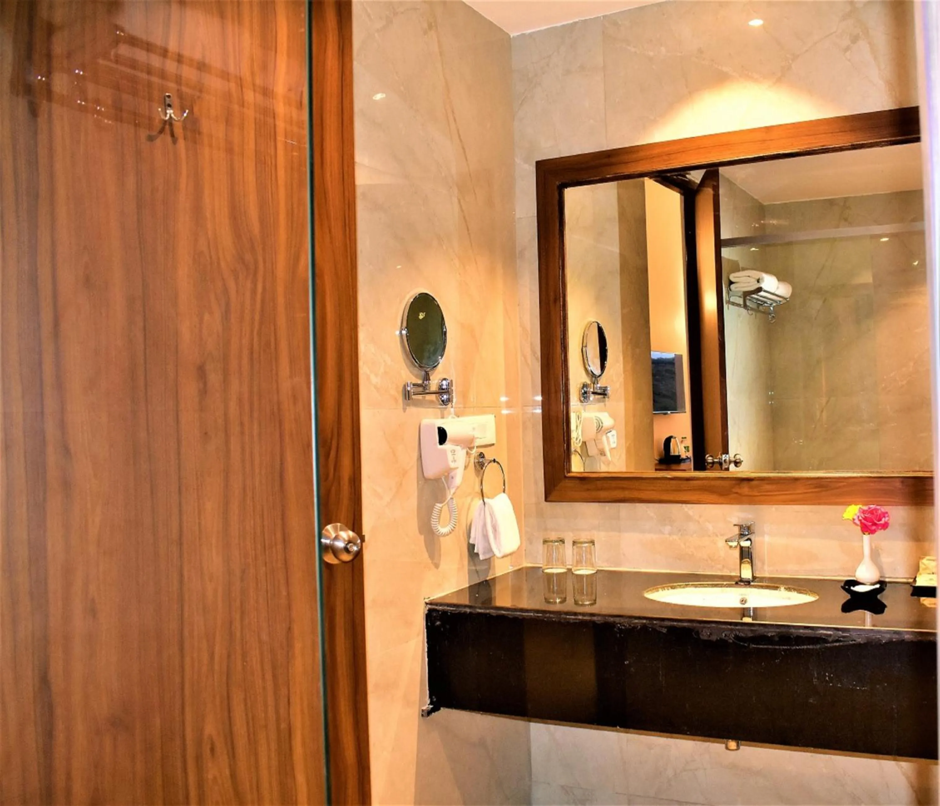 Bathroom in Kumbhal Exotica Resort Kumbhalgarh