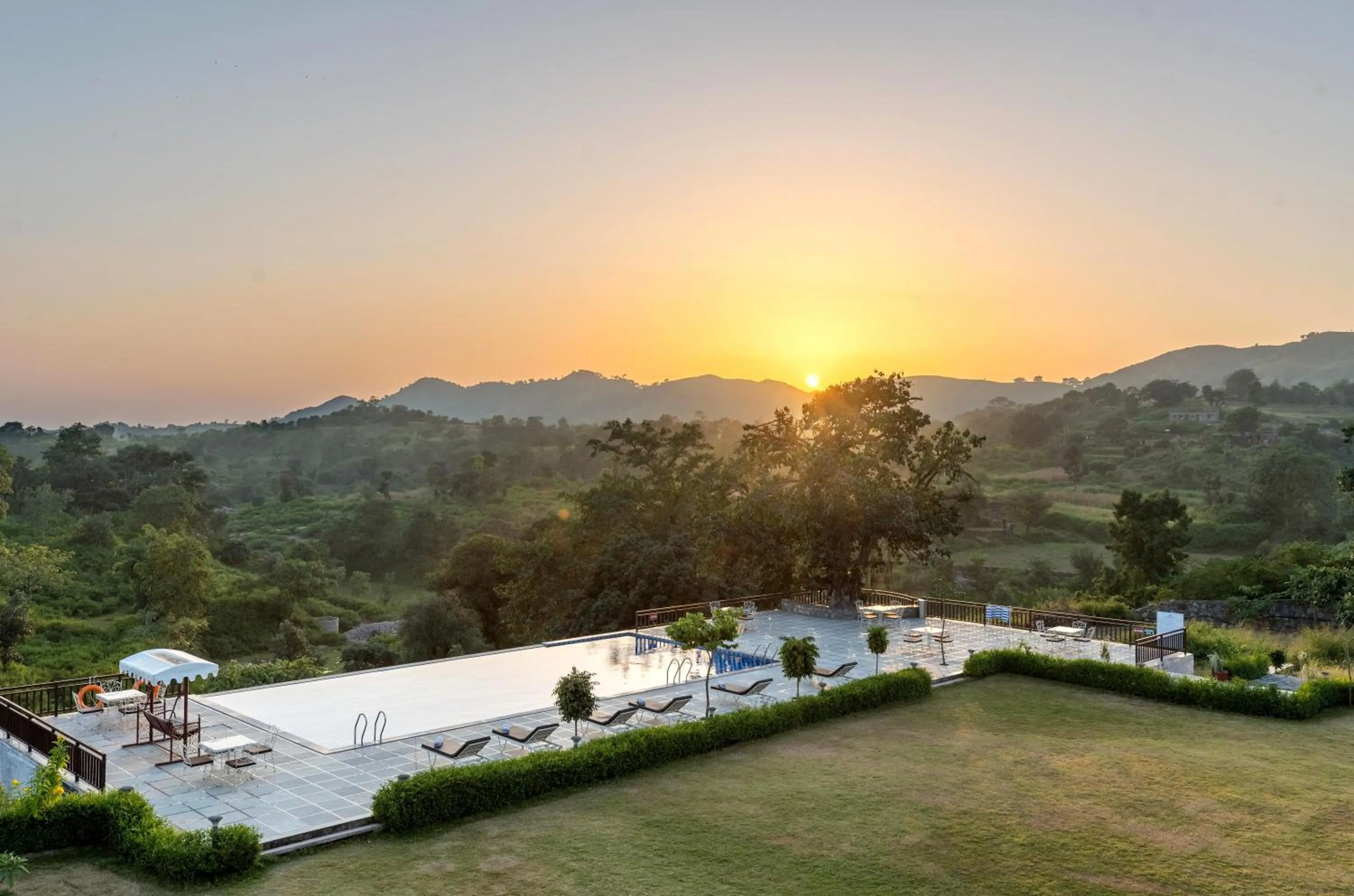 Natural landscape in Kumbhal Exotica Resort Kumbhalgarh