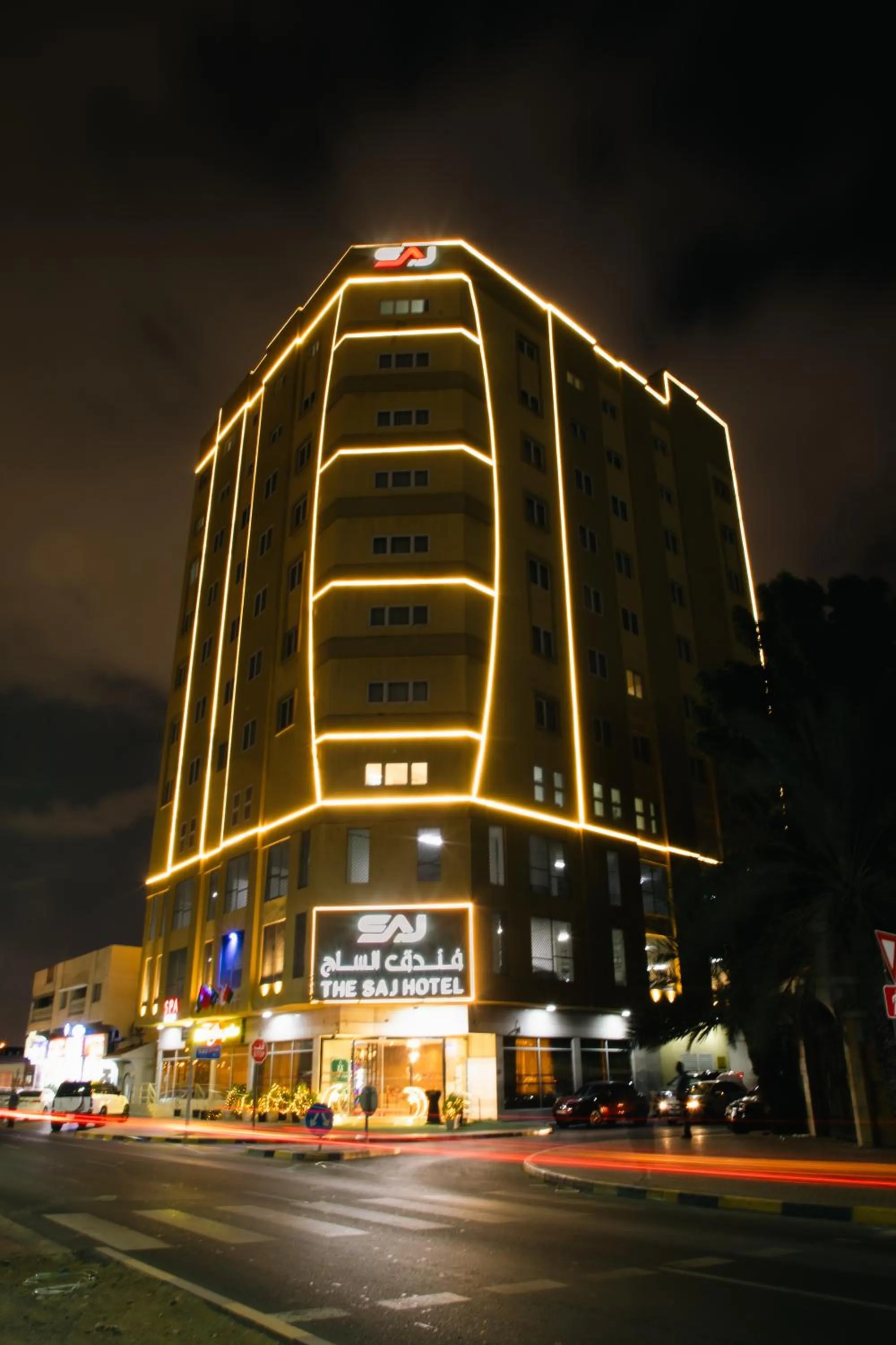 Property building in The Saj Hotel