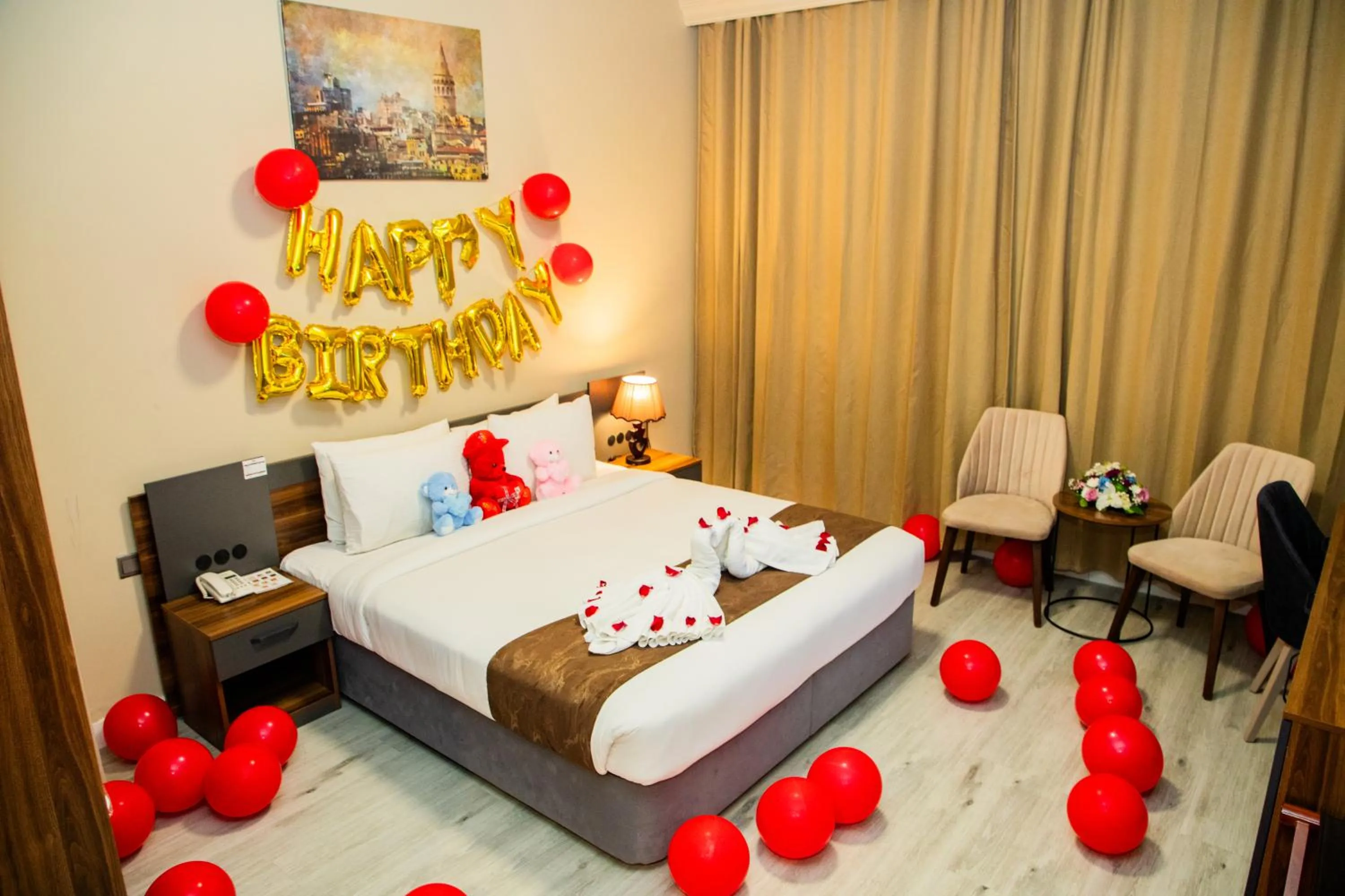 Decorative detail, Bed in The Saj Hotel