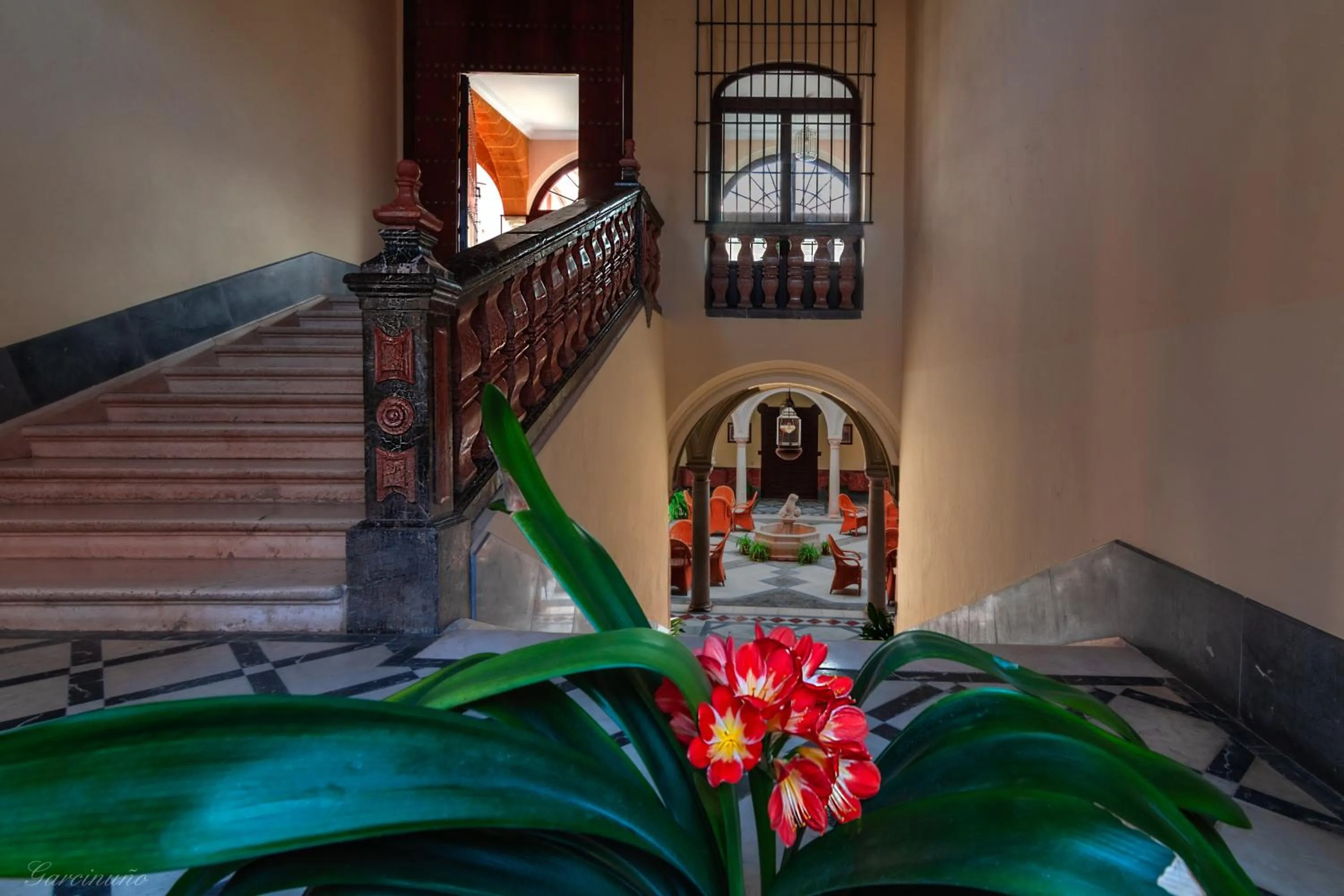 Patio in Palacio Marques de la Gomera