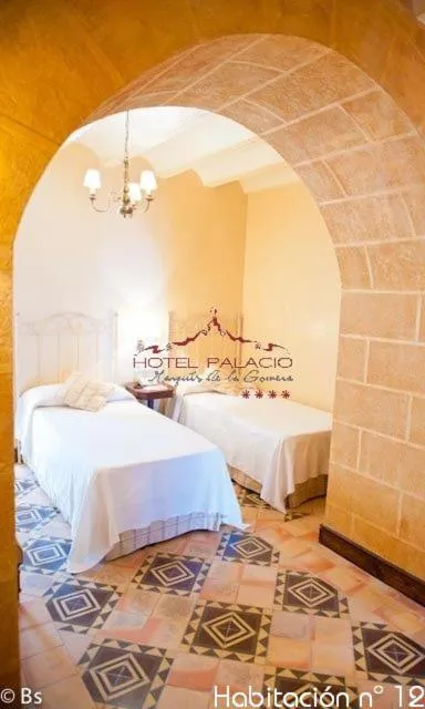 Bed in Palacio Marques de la Gomera