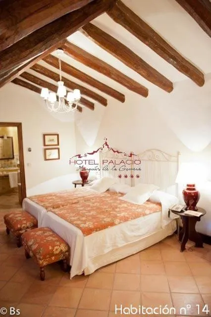 Bed in Palacio Marques de la Gomera