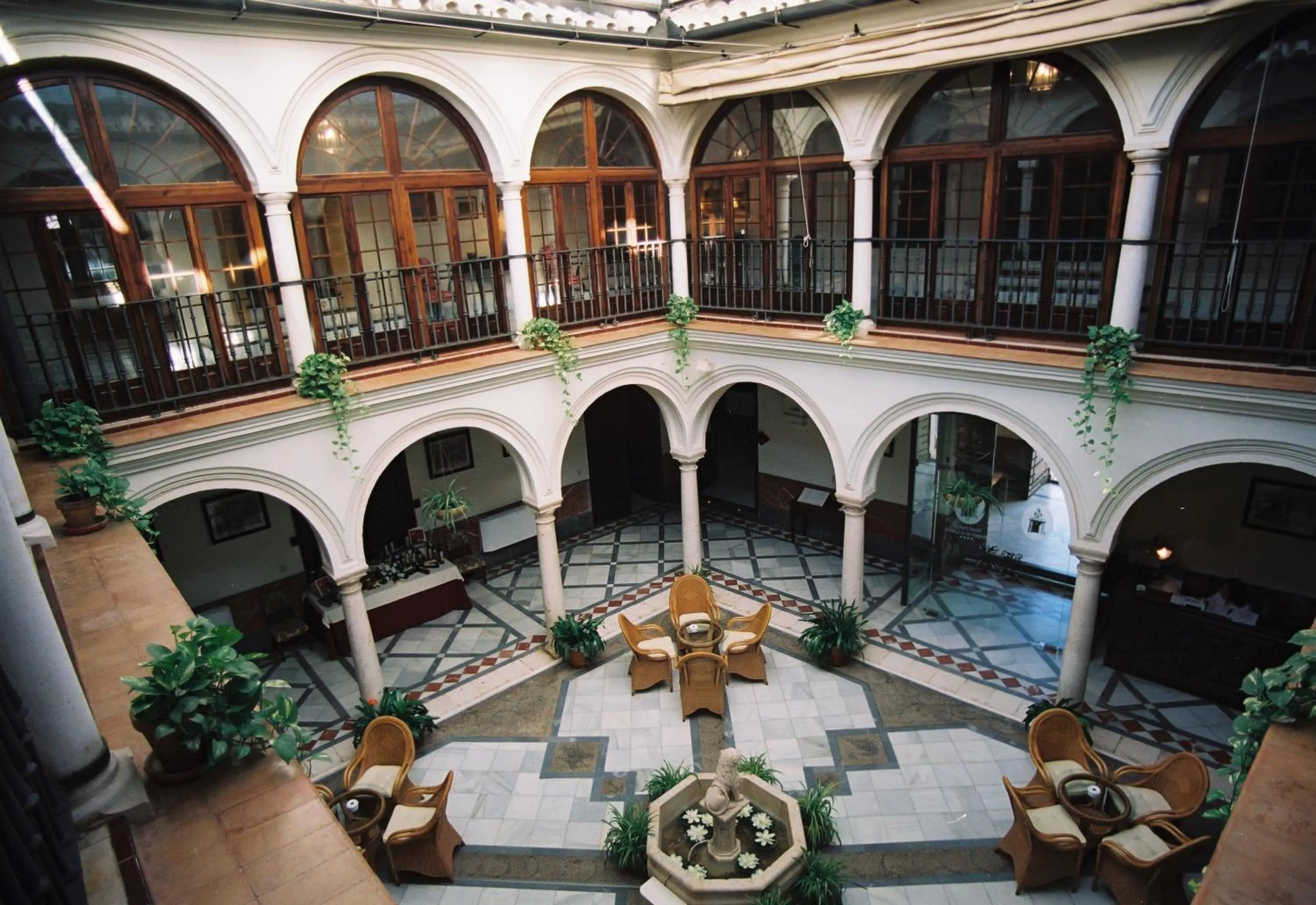 Patio in Palacio Marques de la Gomera