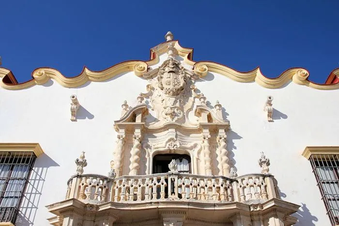 Facade/entrance in Palacio Marques de la Gomera