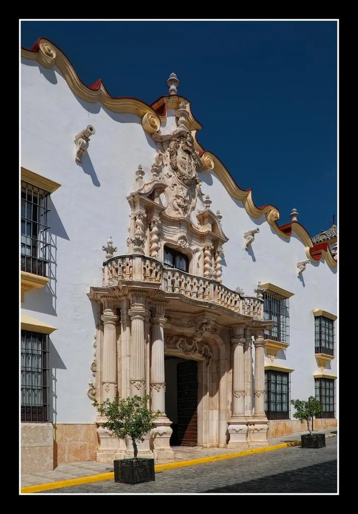 Facade/entrance in Palacio Marques de la Gomera