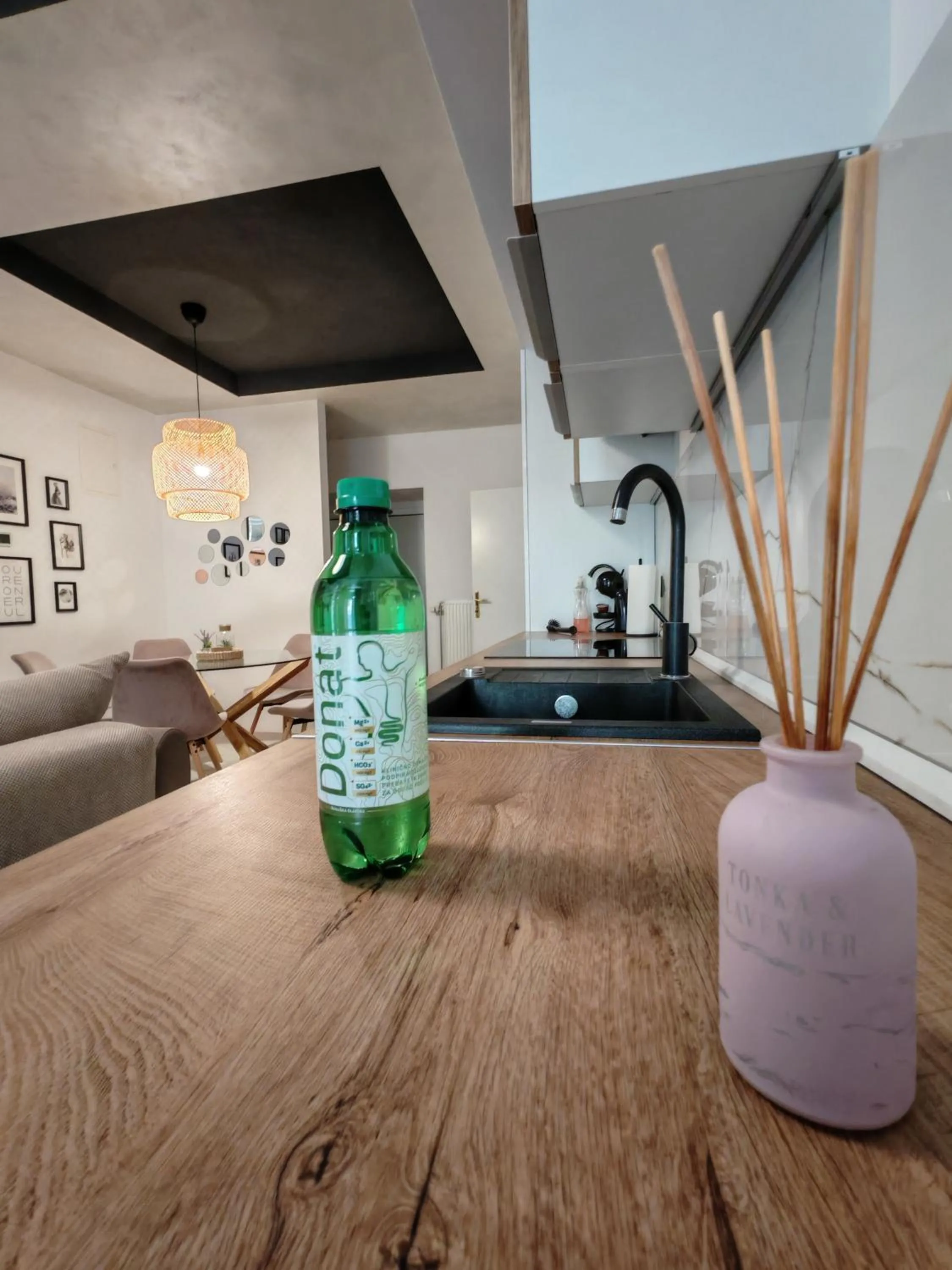 Kitchen or kitchenette in Apartment Center Rogaška - Pubyland