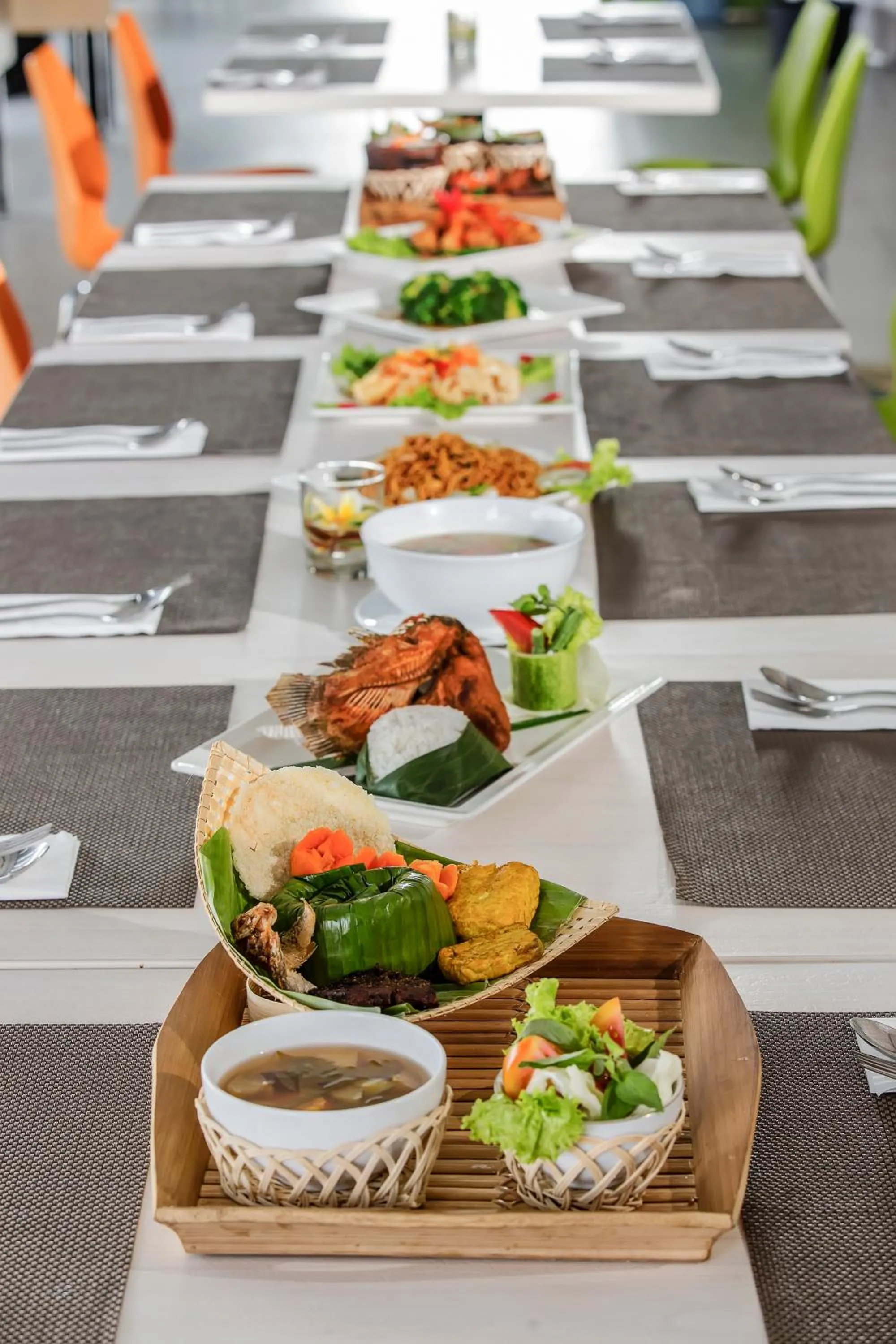 Food and drinks in KHAS Tegal Hotel