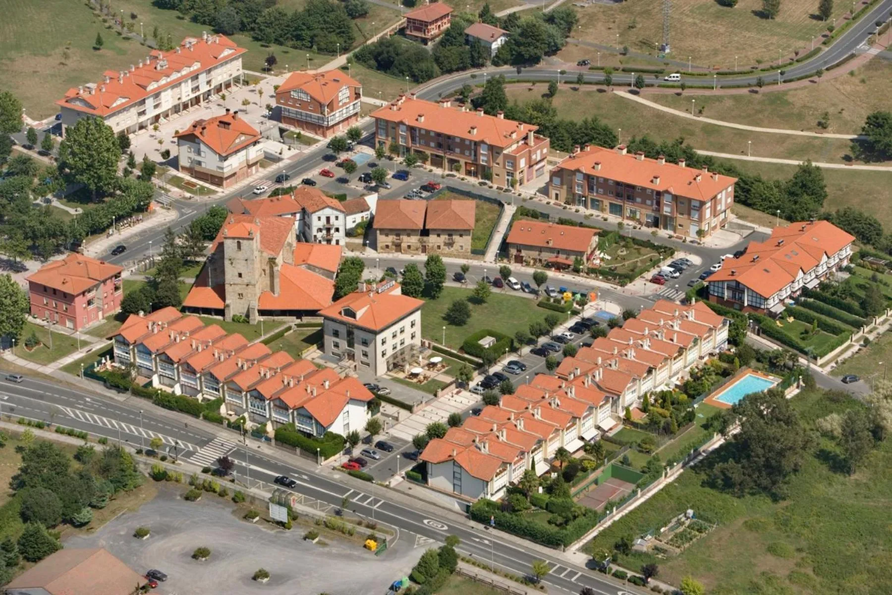 Bird's eye view in Hospedium Hotel Sky Blu Loiu