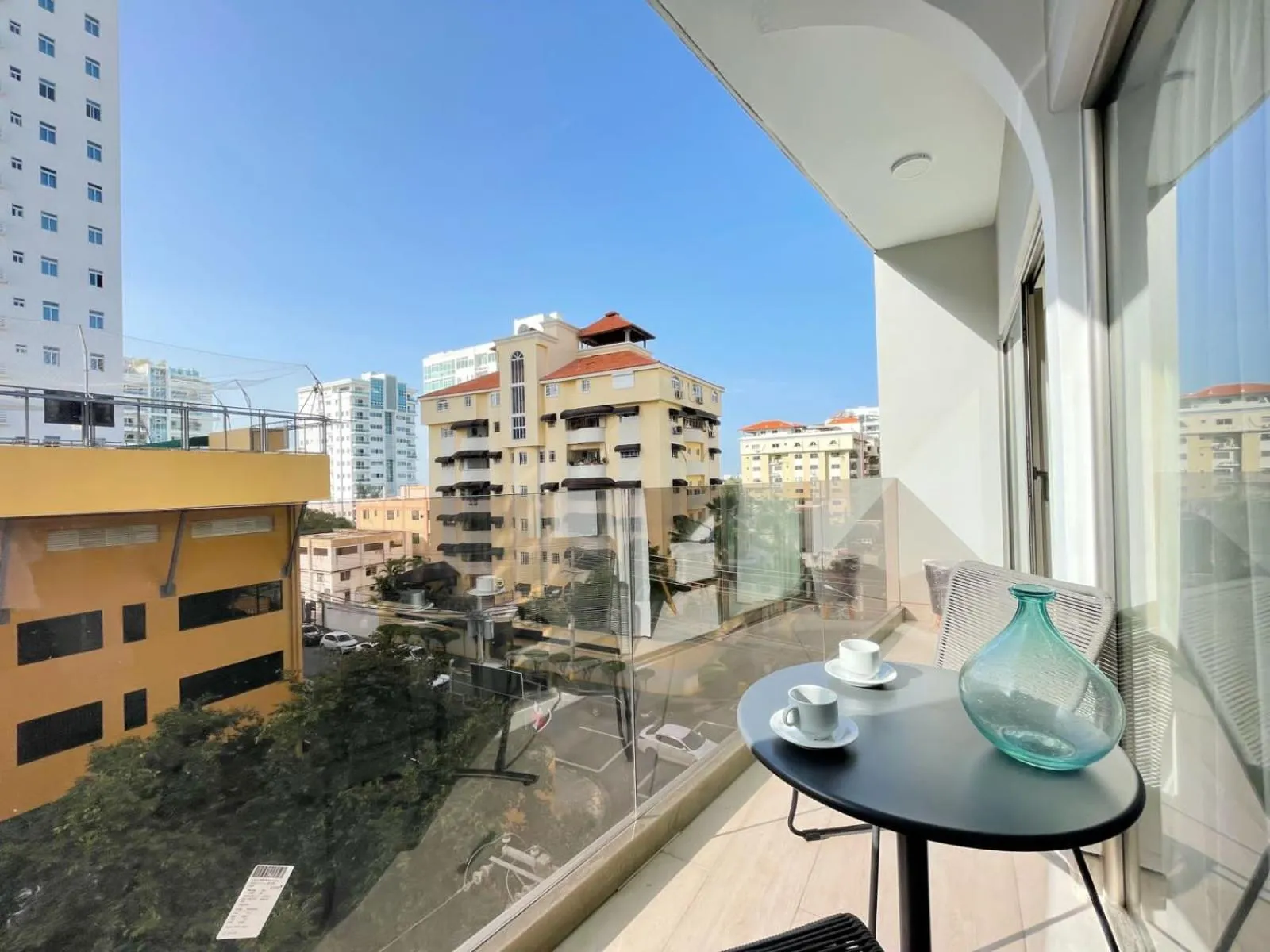 Balcony/Terrace in Brickell Apart Hotel