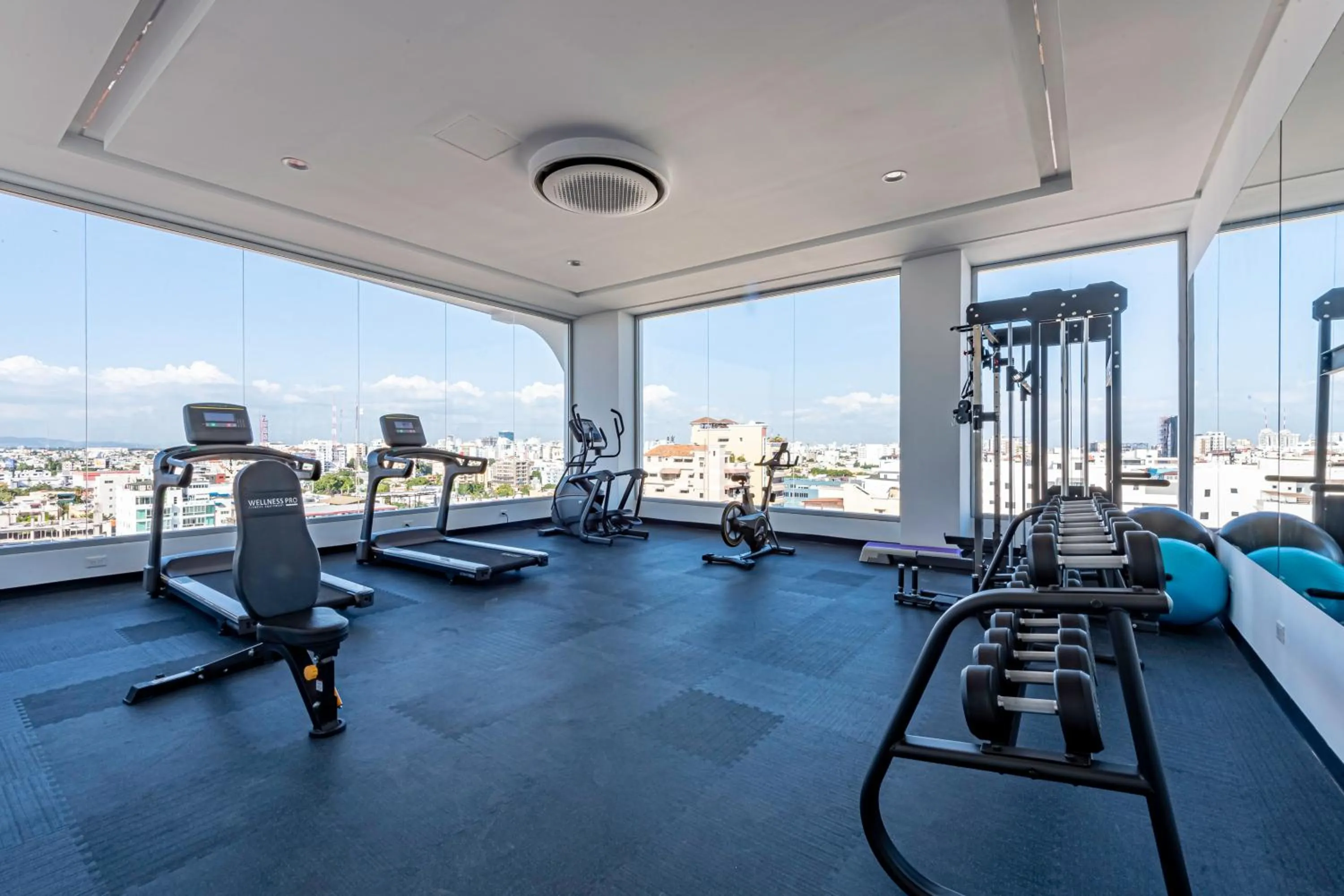 Fitness centre/facilities in Brickell Apart Hotel
