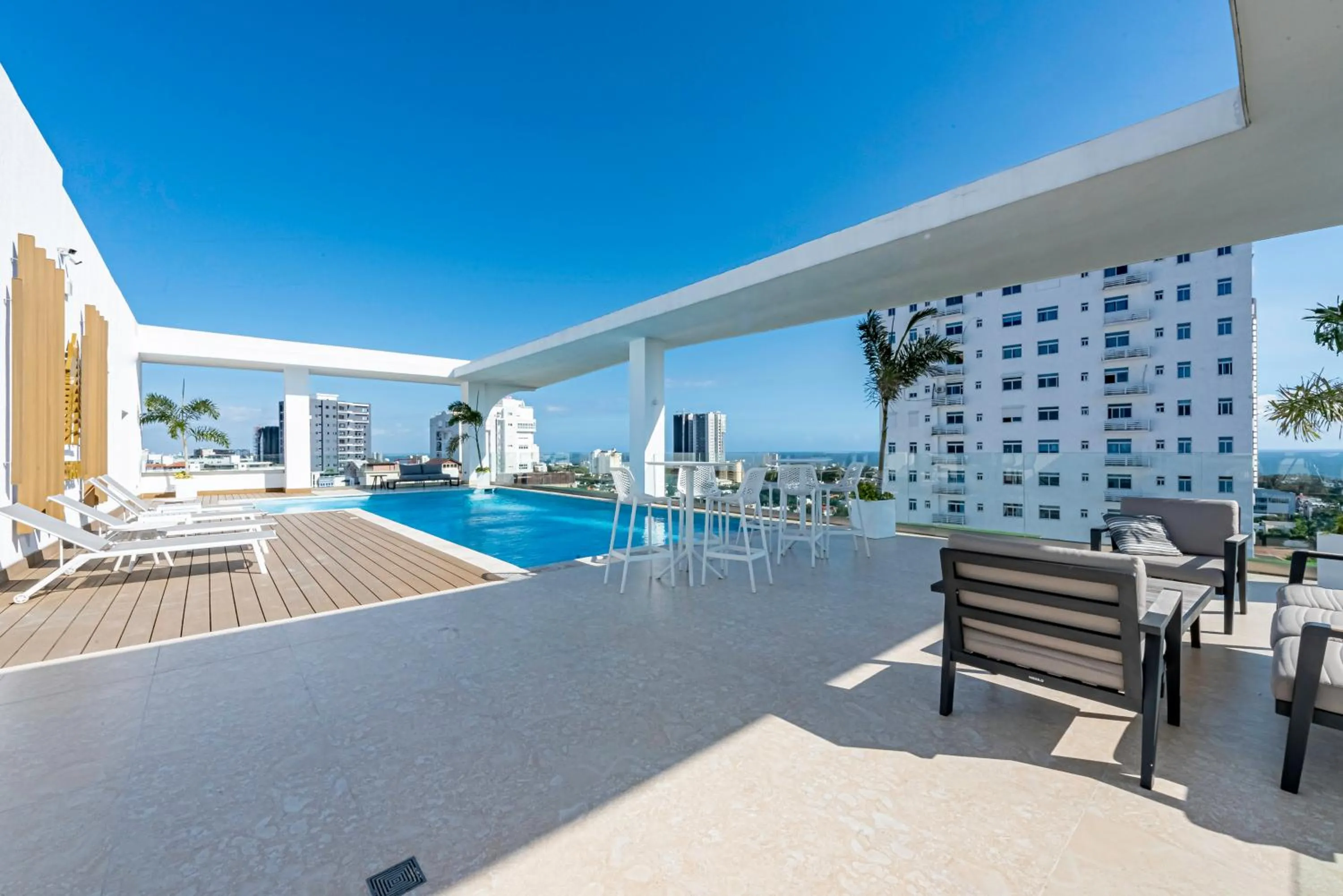 Balcony/Terrace in Brickell Apart Hotel
