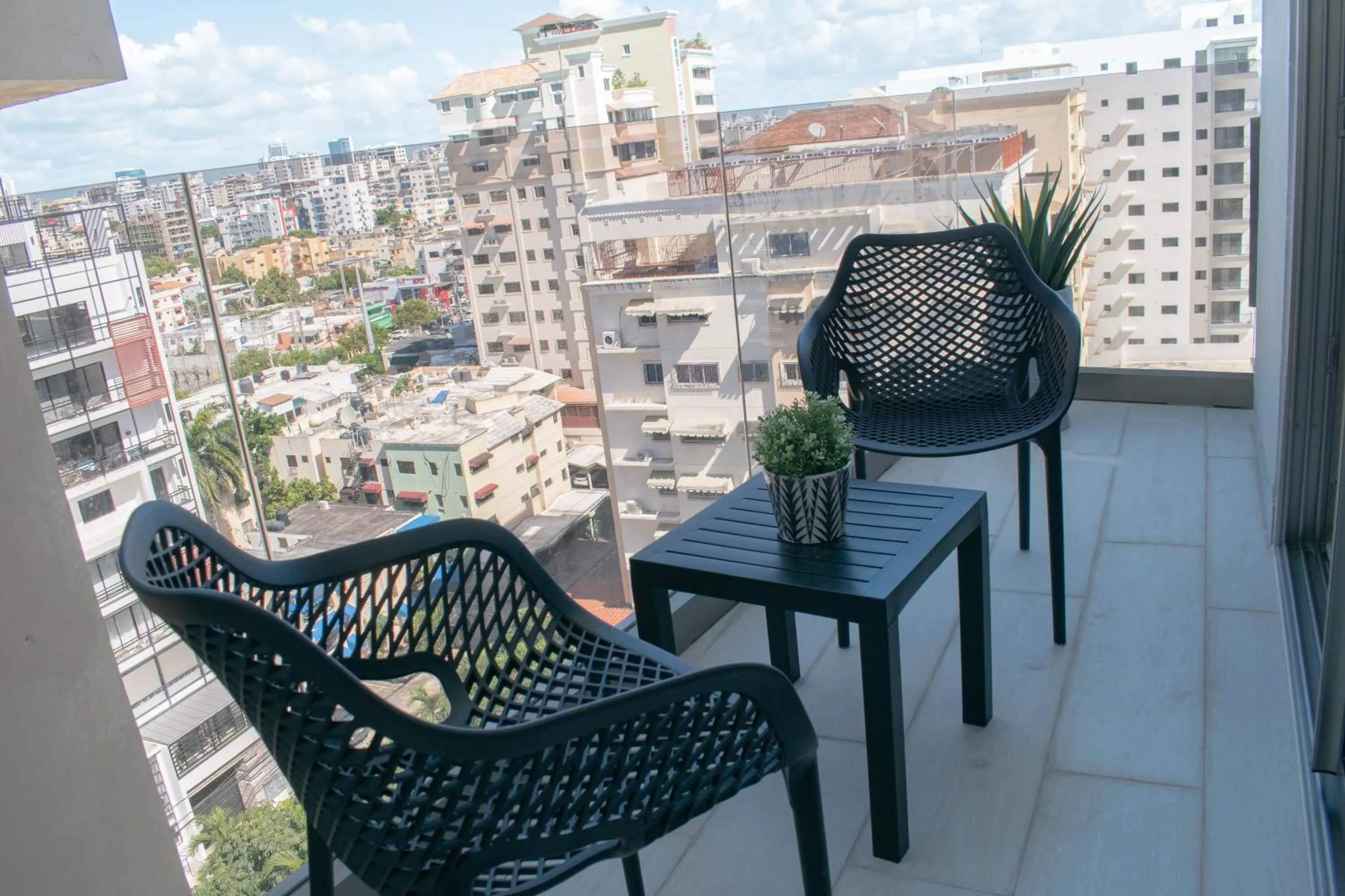 Balcony/Terrace in Brickell Apart Hotel