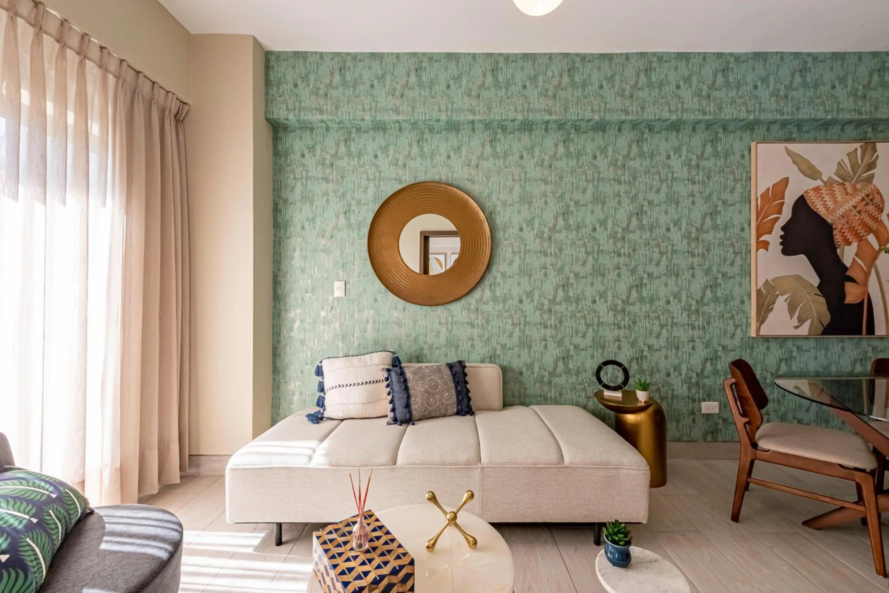 Living room in Brickell Apart Hotel