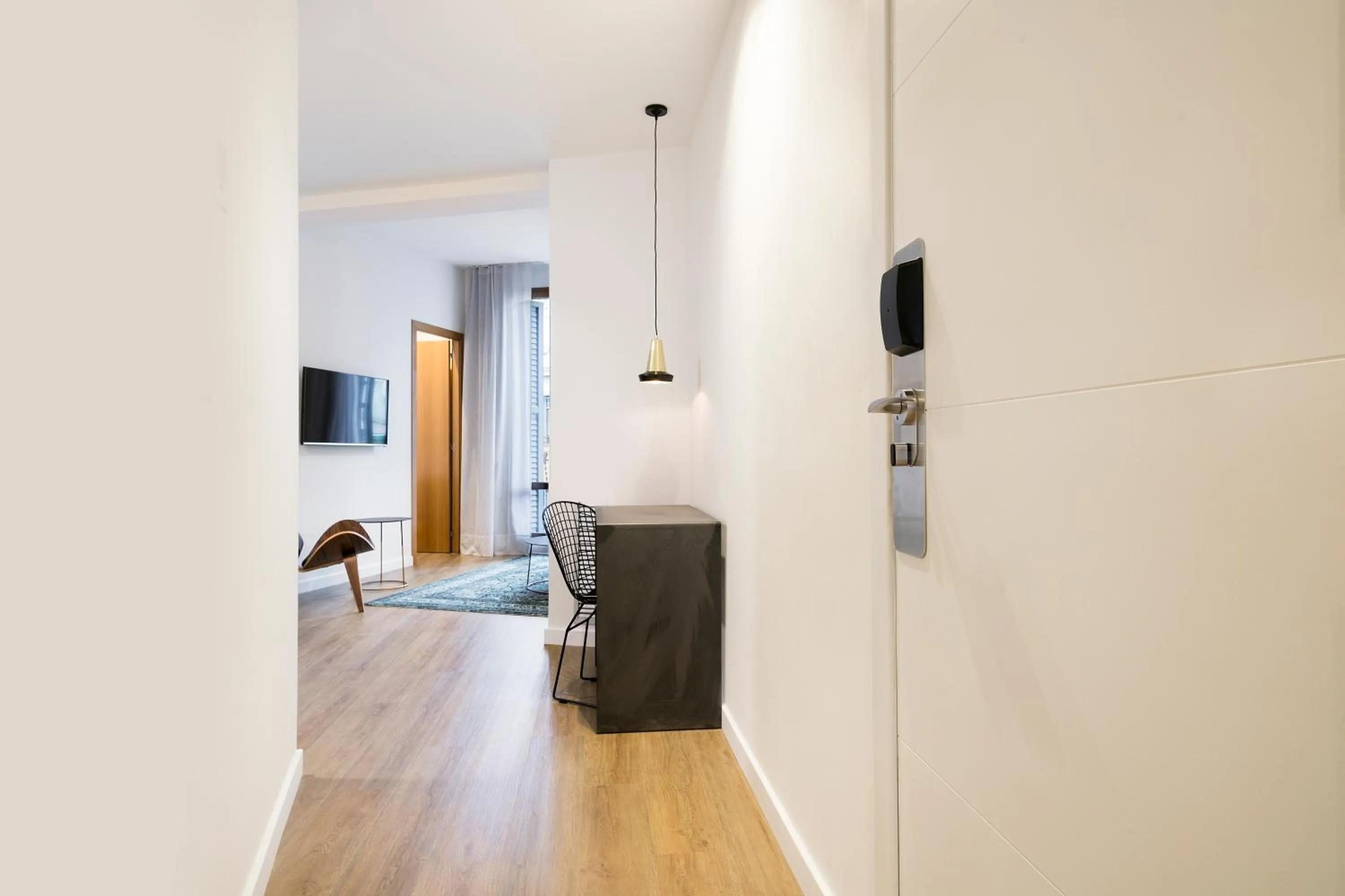 Seating area in Vale Suites