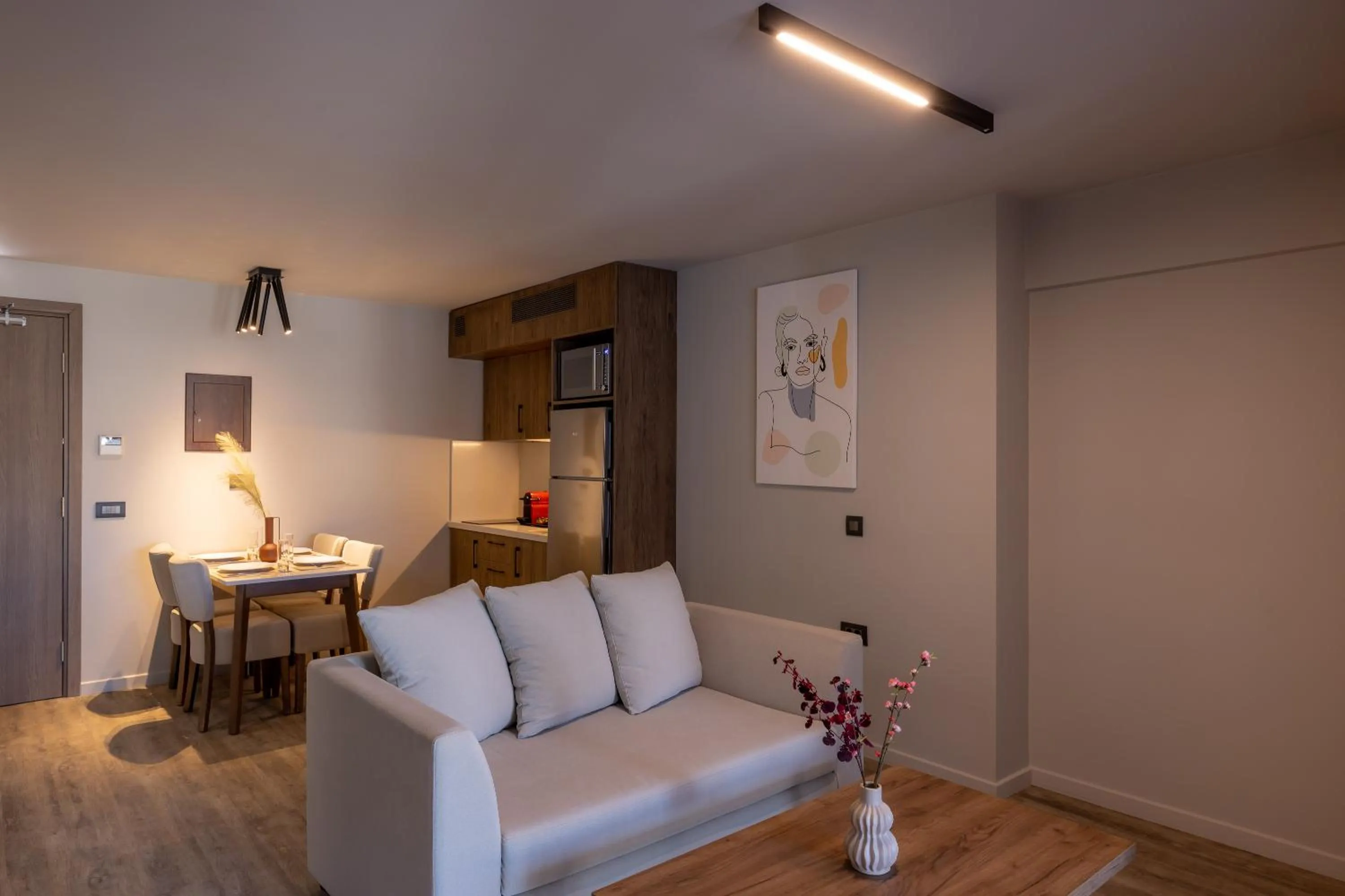 Living room in 507 Athens