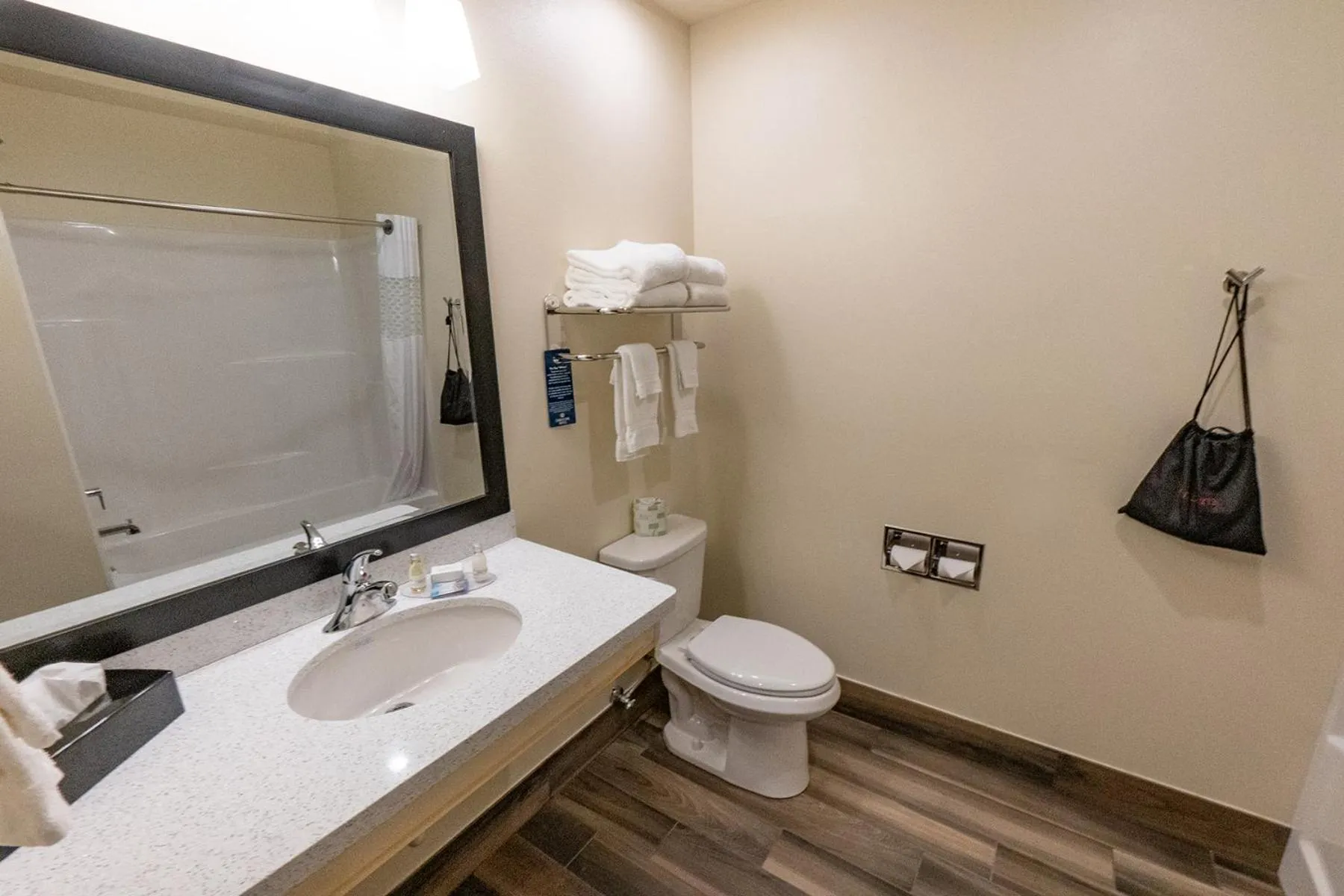 Bathroom in Cobblestone Hotel & Suites-Sheldon