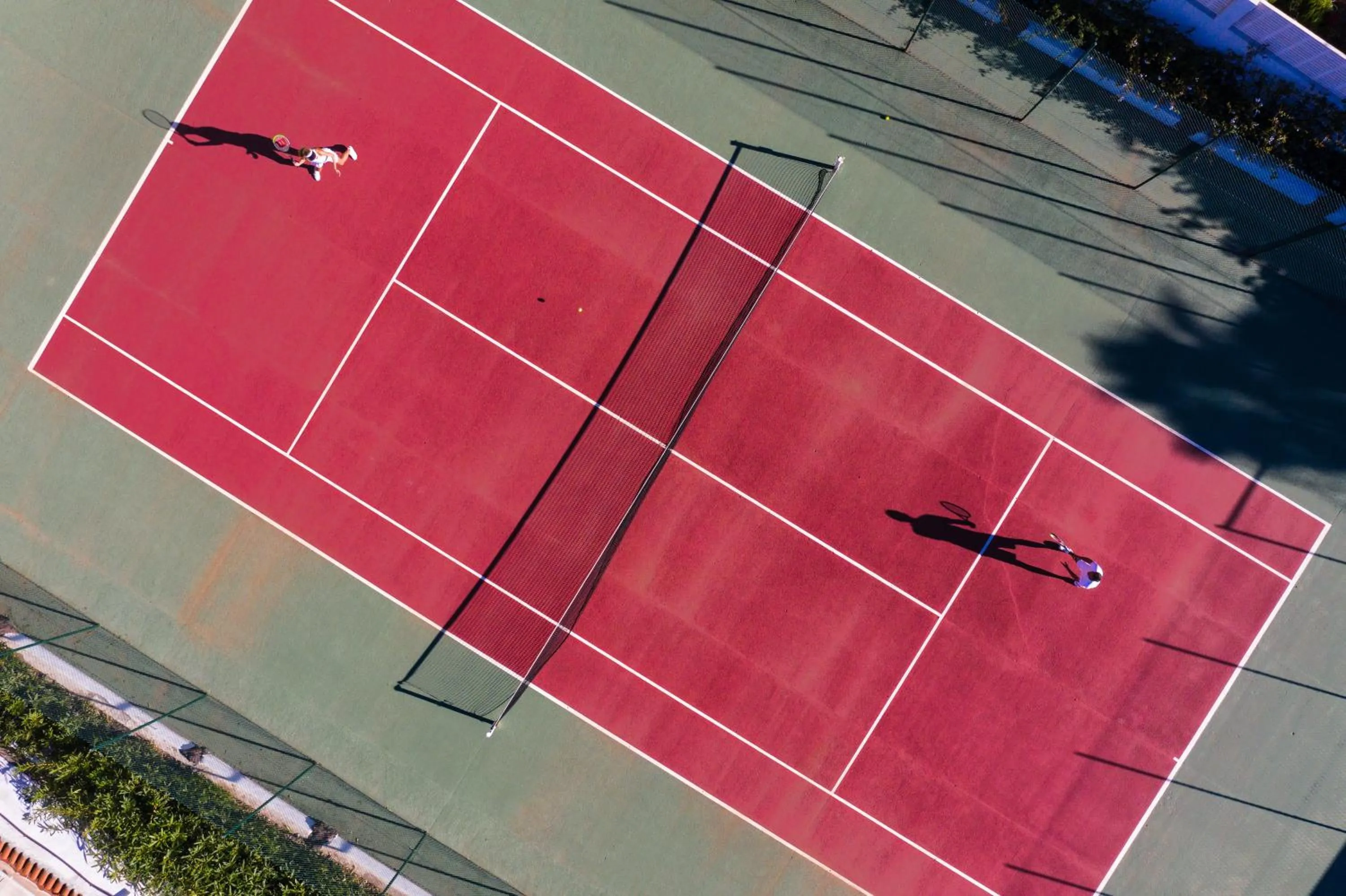 Tennis court in OCEANO Health Spa Hotel