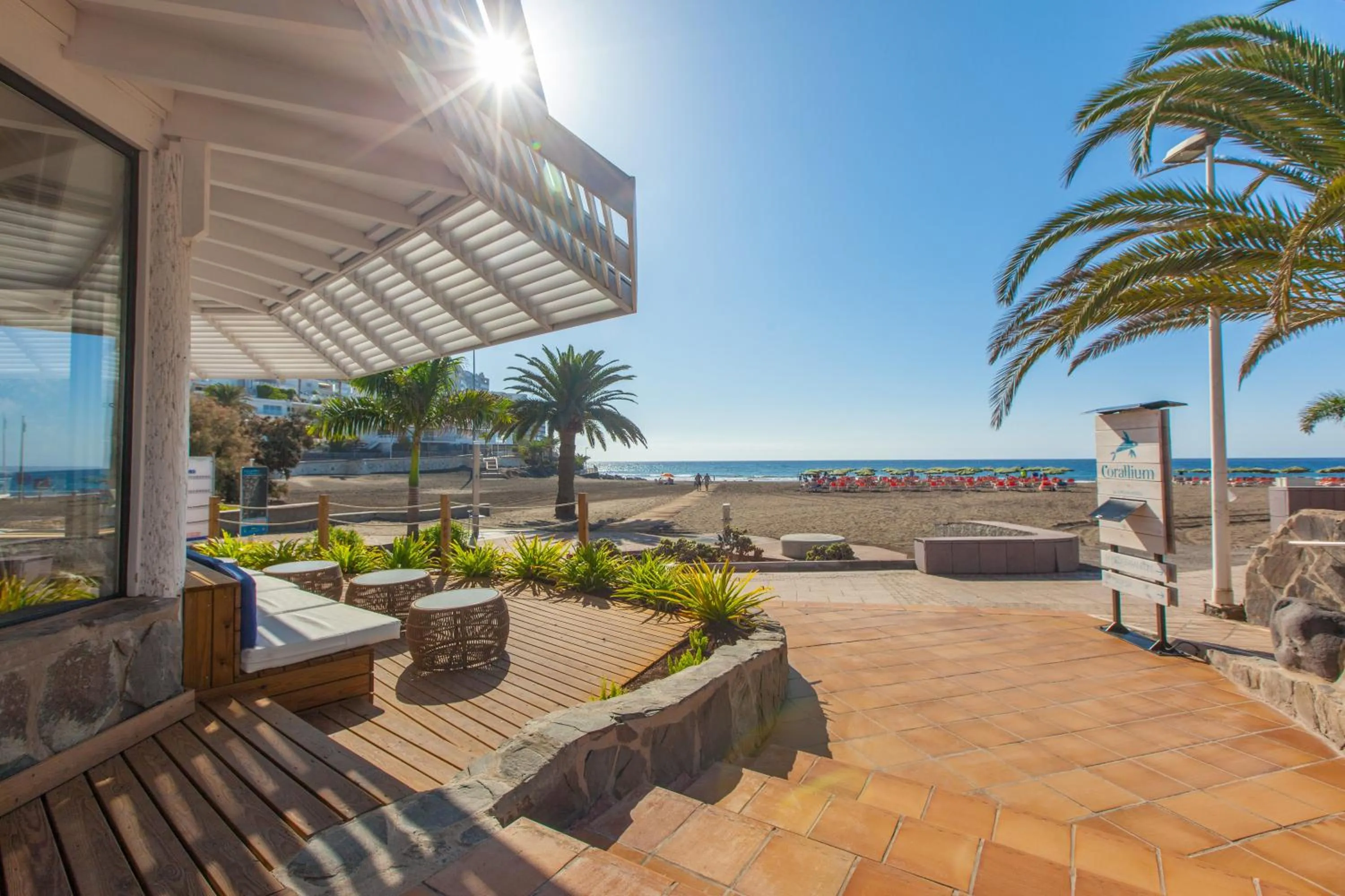 Balcony/Terrace in Corallium Beach by Lopesan Hotels - Adults Only
