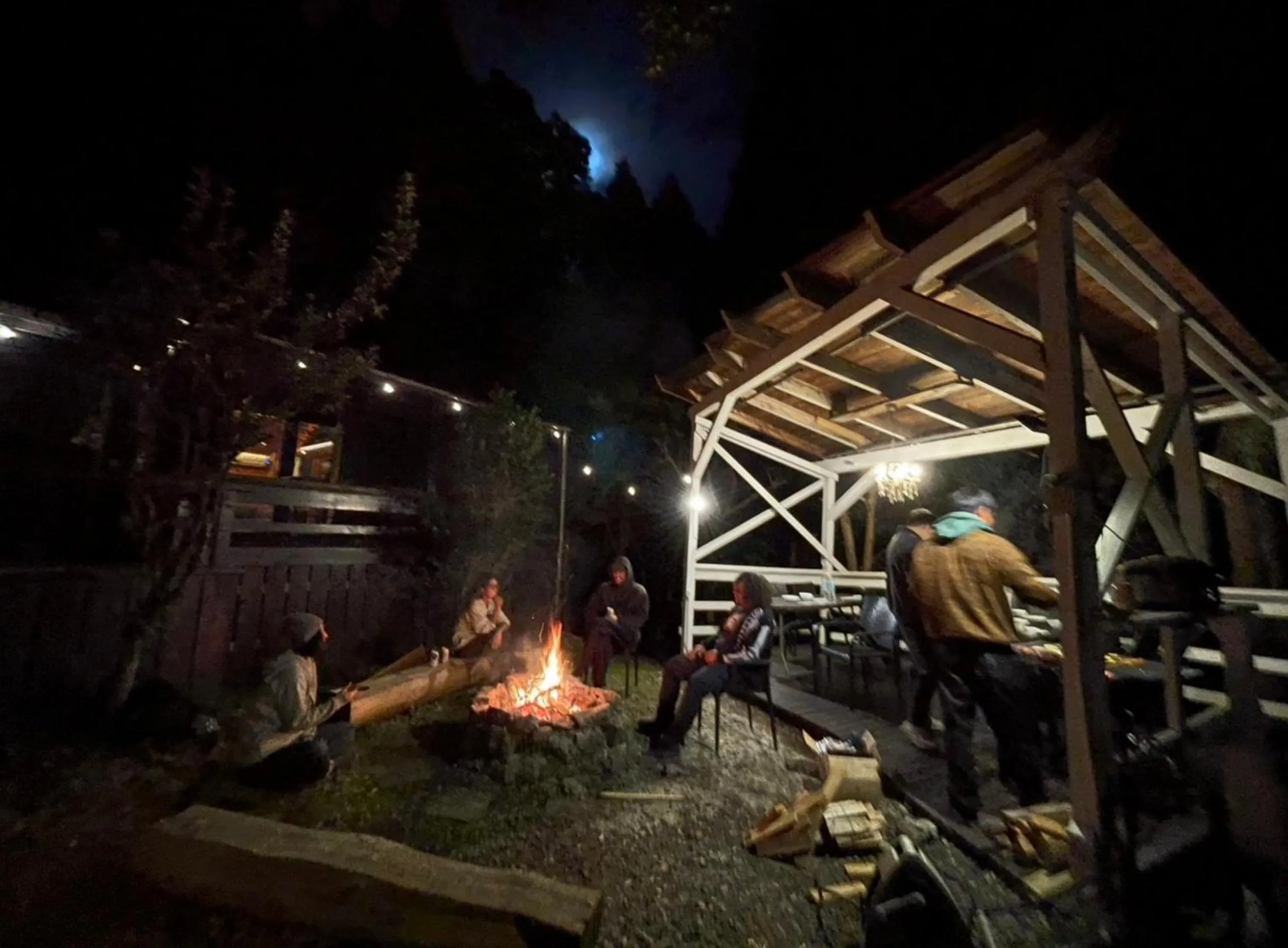 Night in Nakadaki Art Village