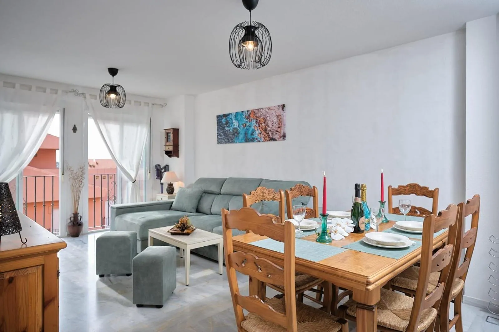 Living room in NFN Apartment Los Hidalgos Golf
