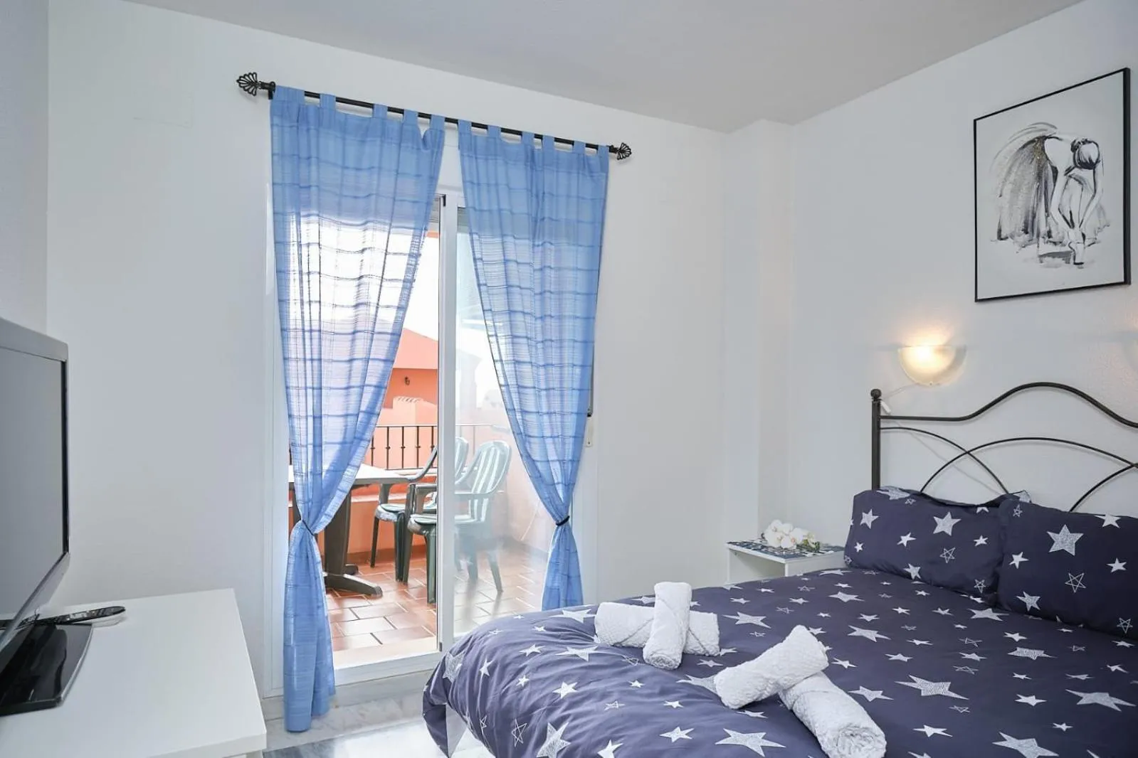 Bed in NFN Apartment Los Hidalgos Golf