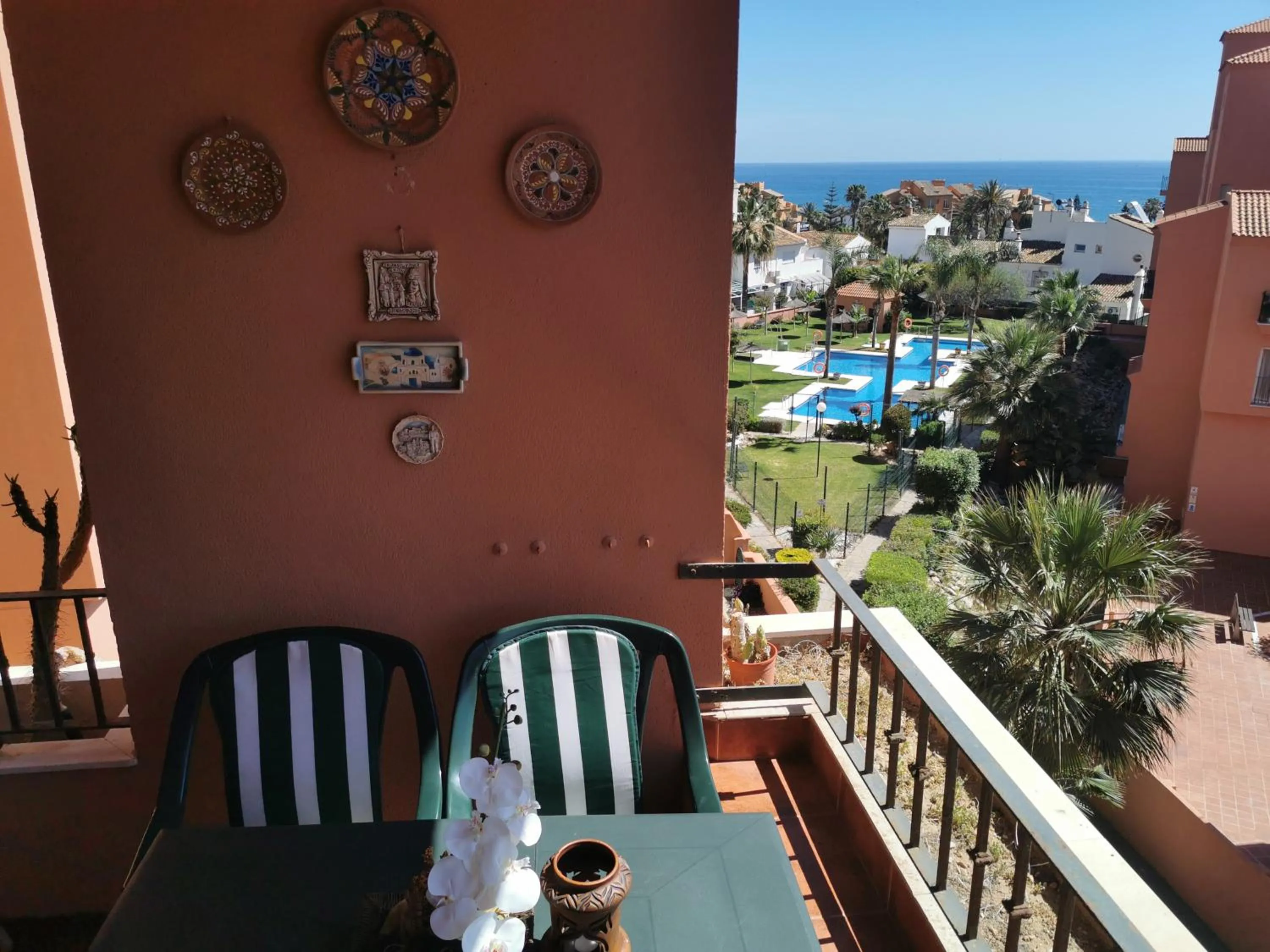 Patio in NFN Apartment Los Hidalgos Golf
