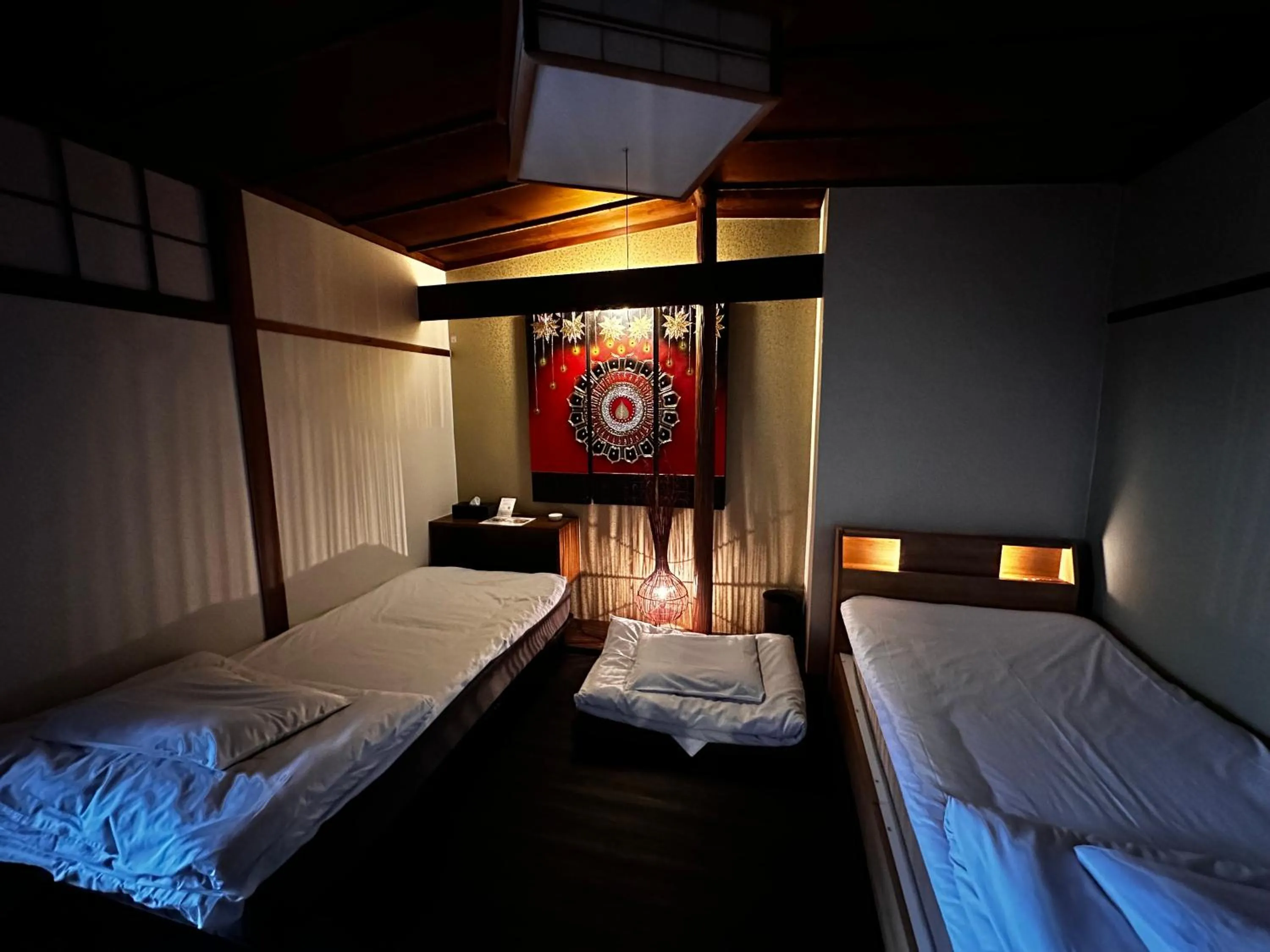 Bed in Artist Village Apartments Kochi