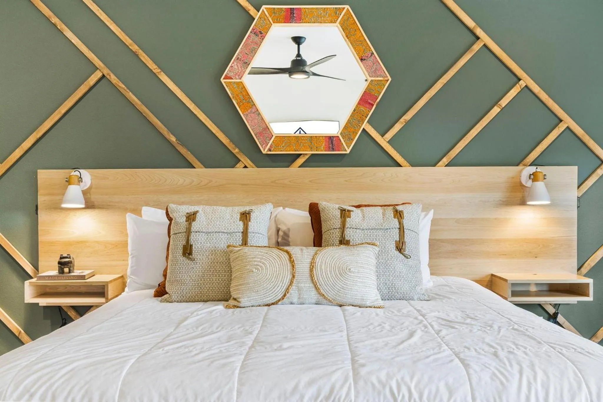 Bed in Keystone Lodge