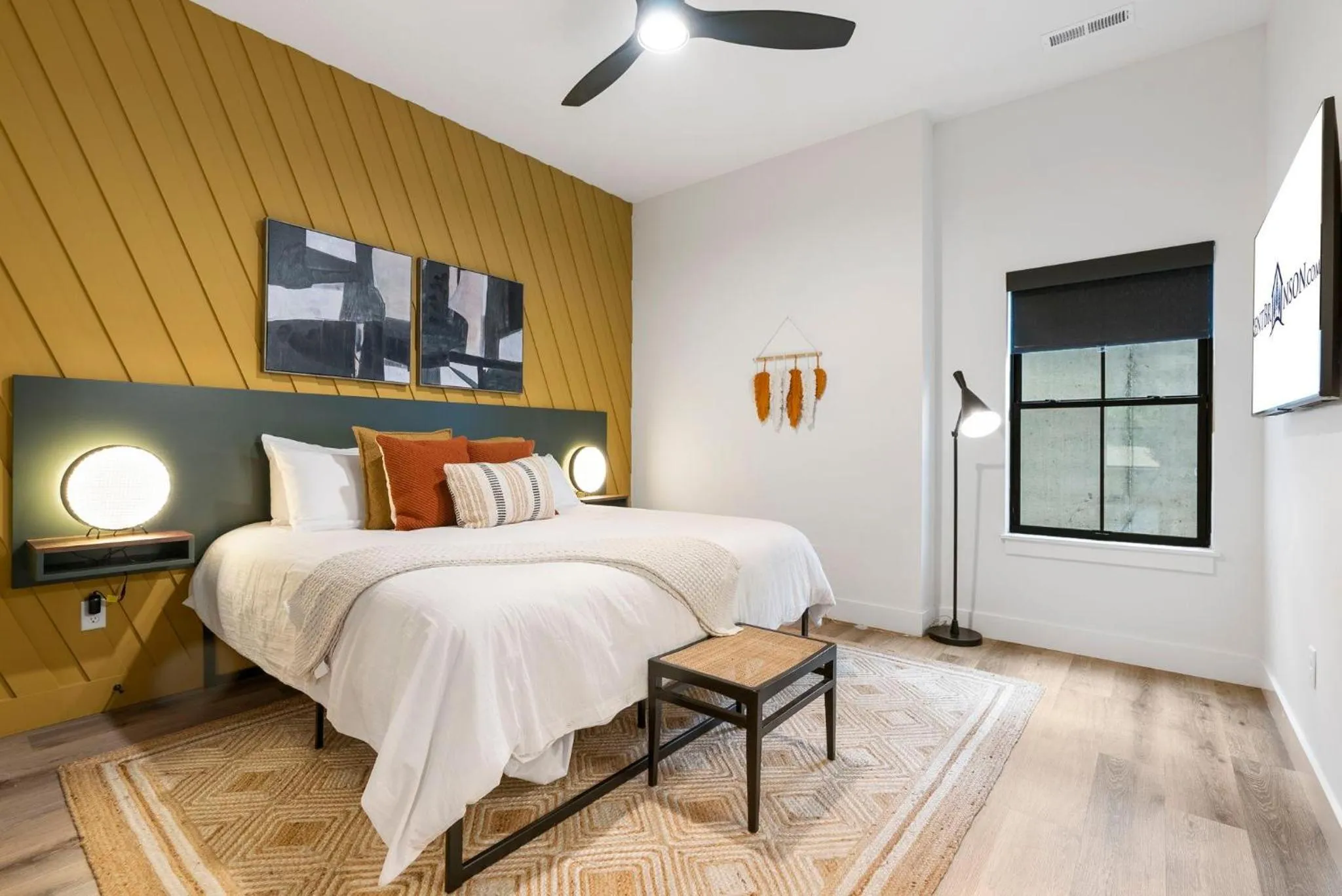 Bed in Keystone Lodge