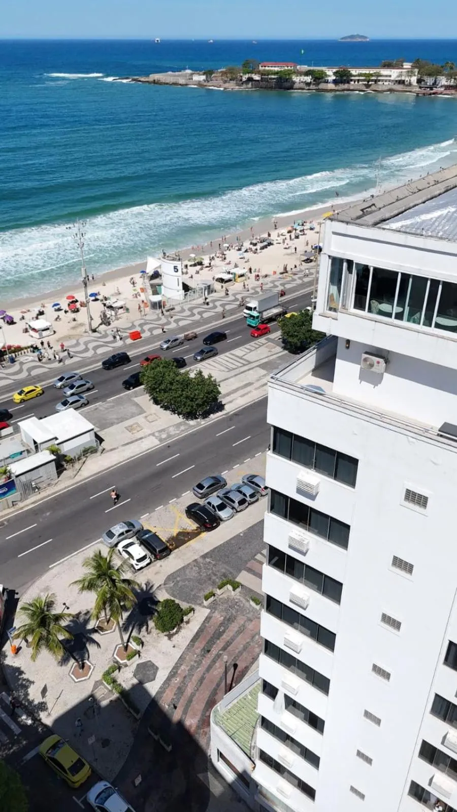 Bird's eye view in Socialtel Copacabana