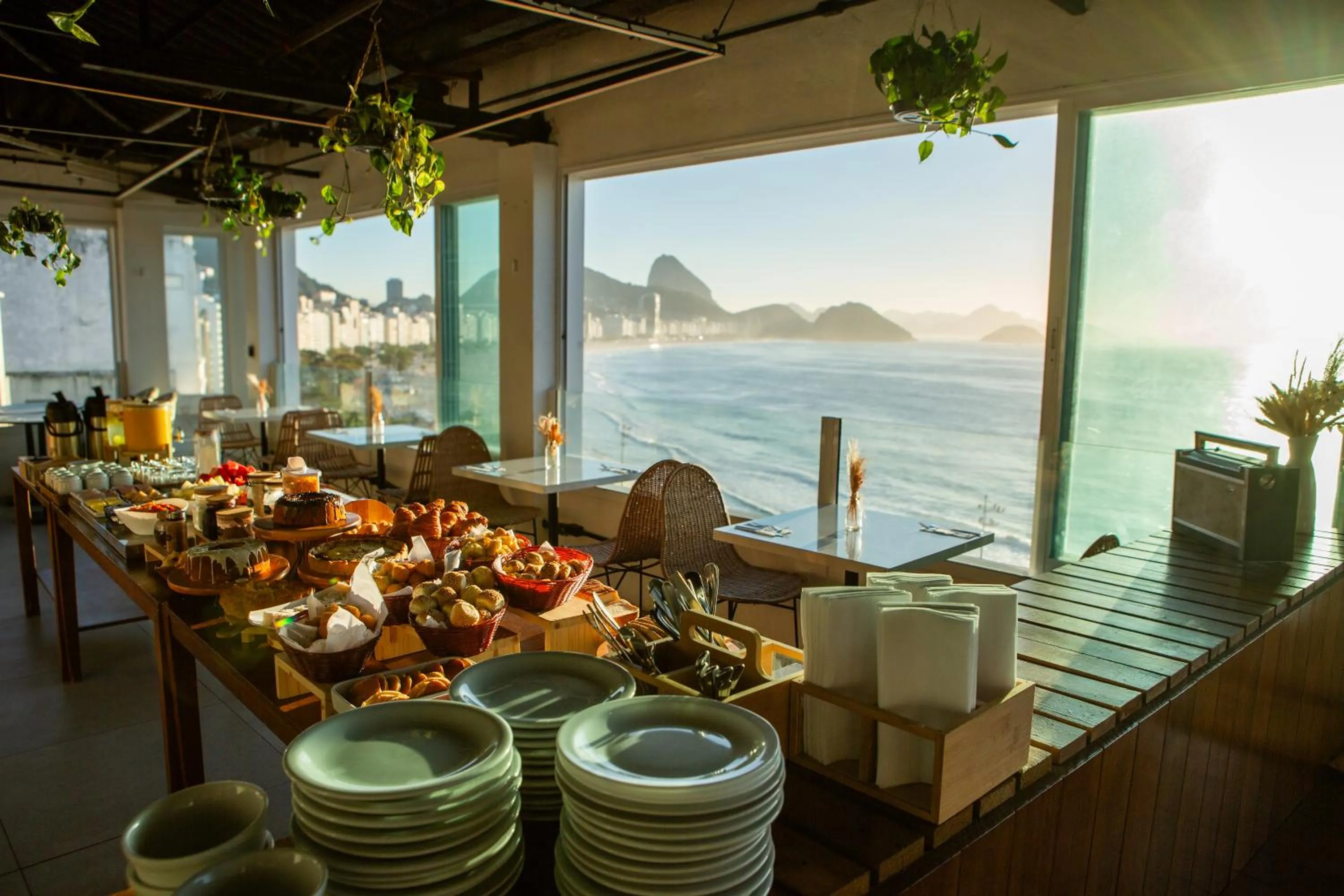 Breakfast in Socialtel Copacabana