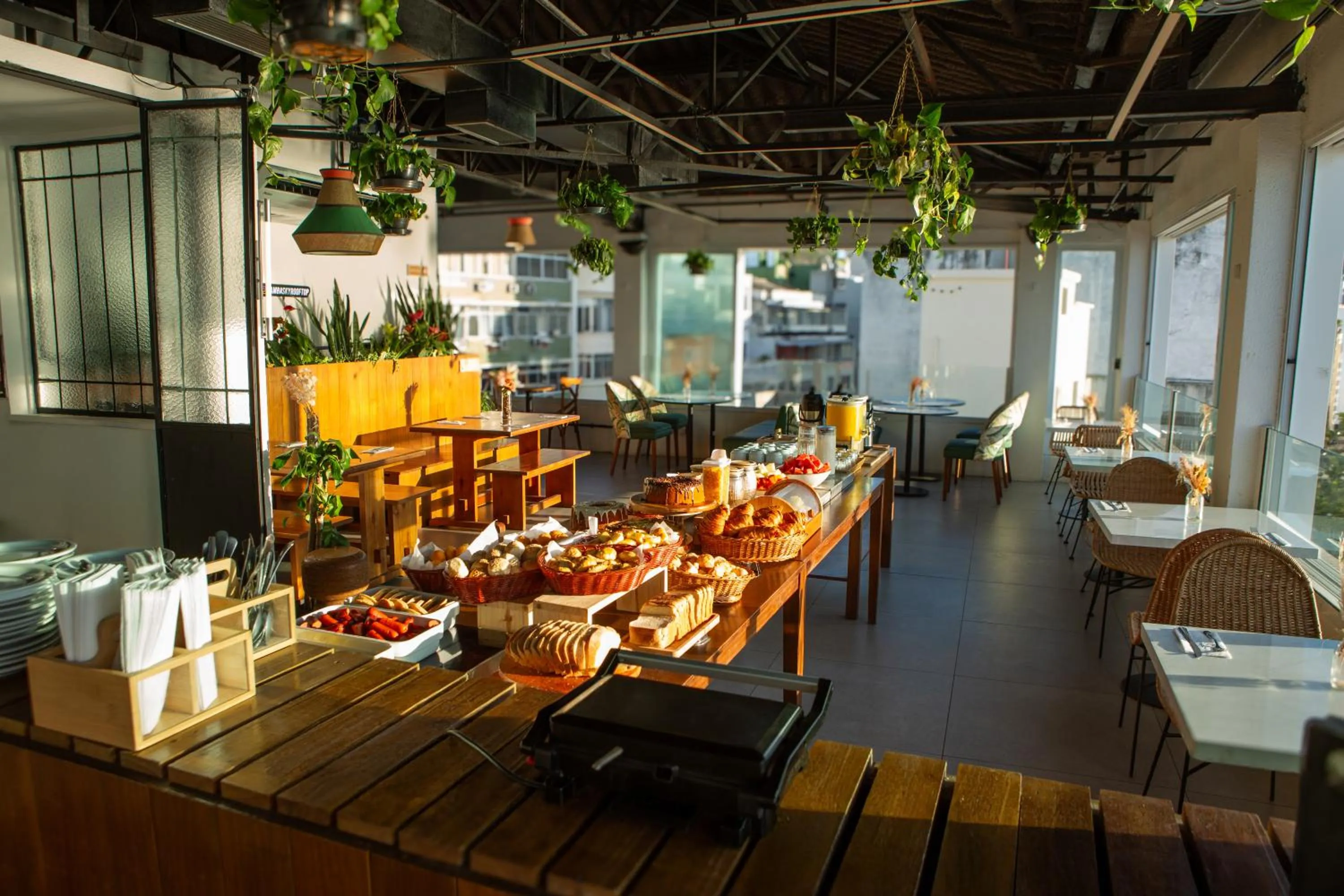 Breakfast in Socialtel Copacabana