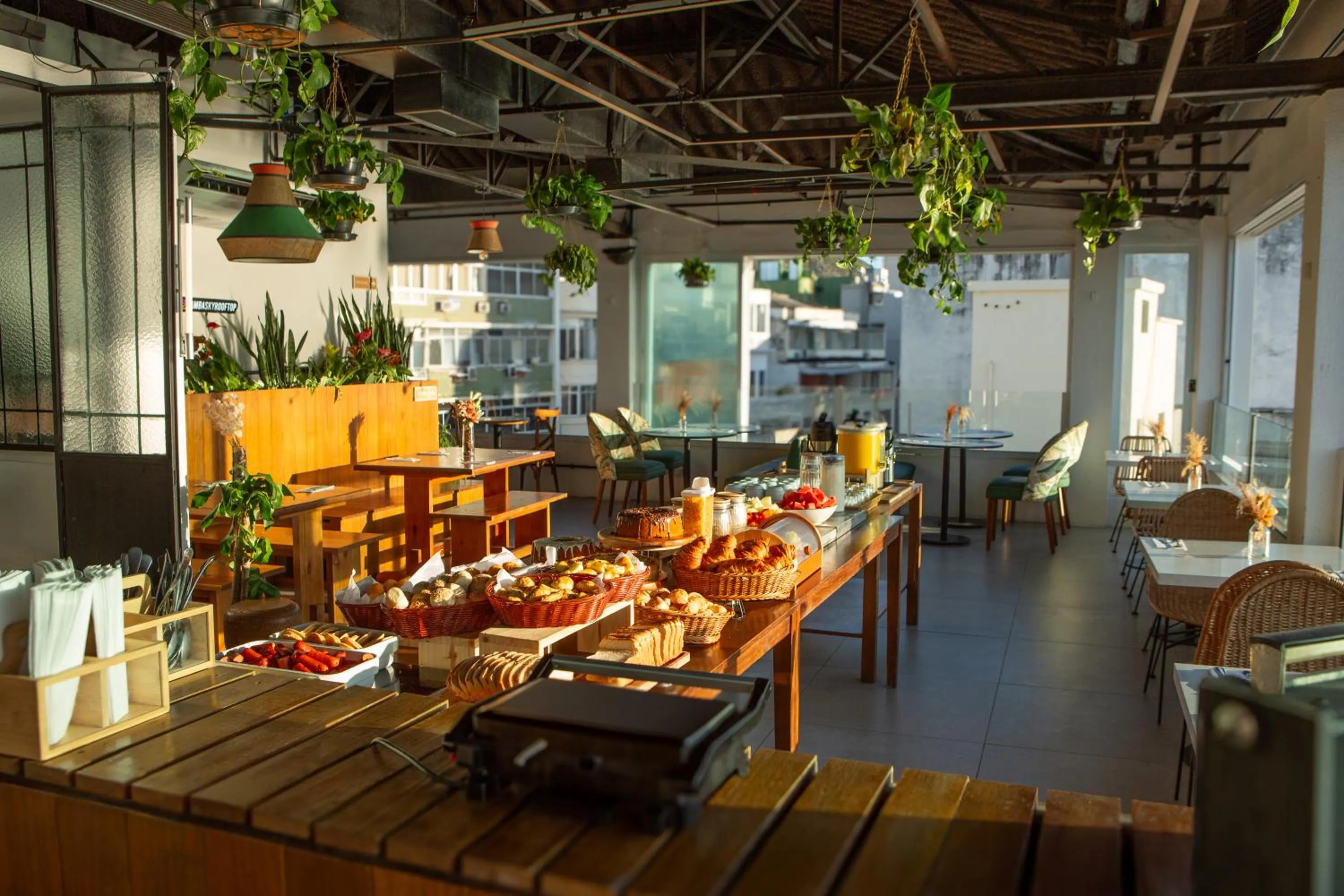 Breakfast in Socialtel Copacabana