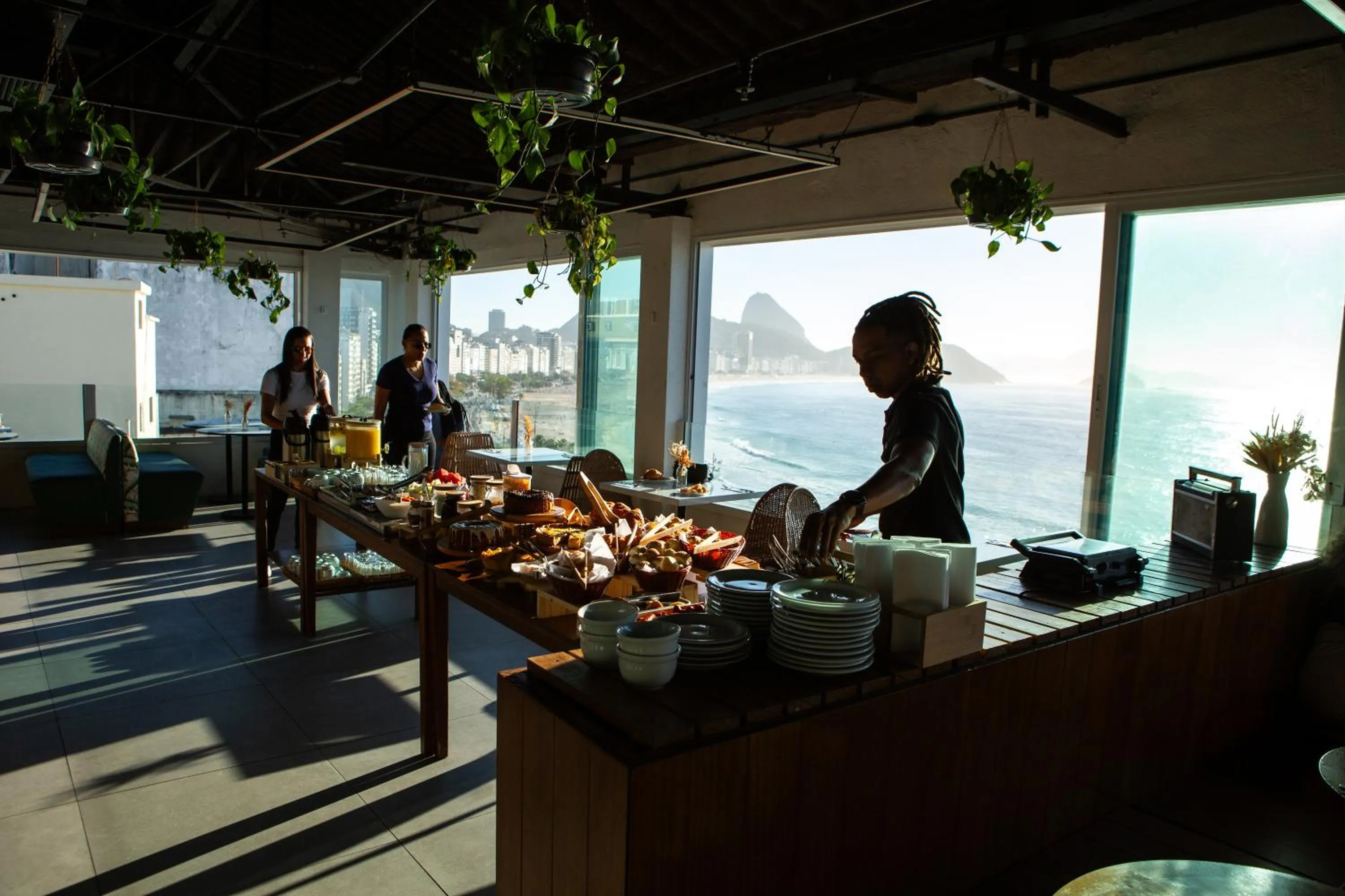 Breakfast in Socialtel Copacabana