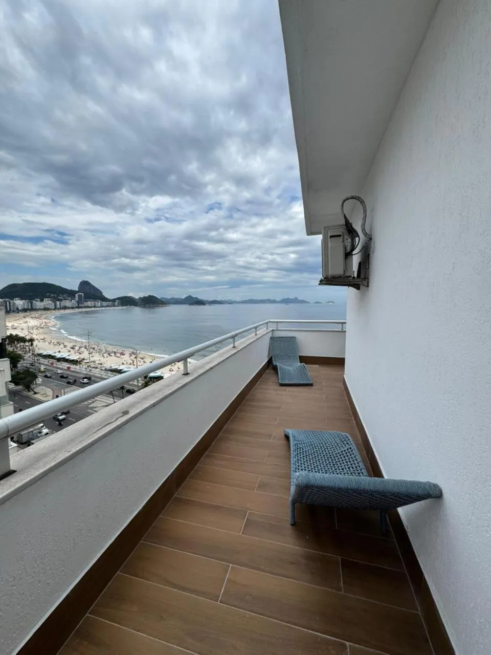 Balcony/Terrace in Socialtel Copacabana