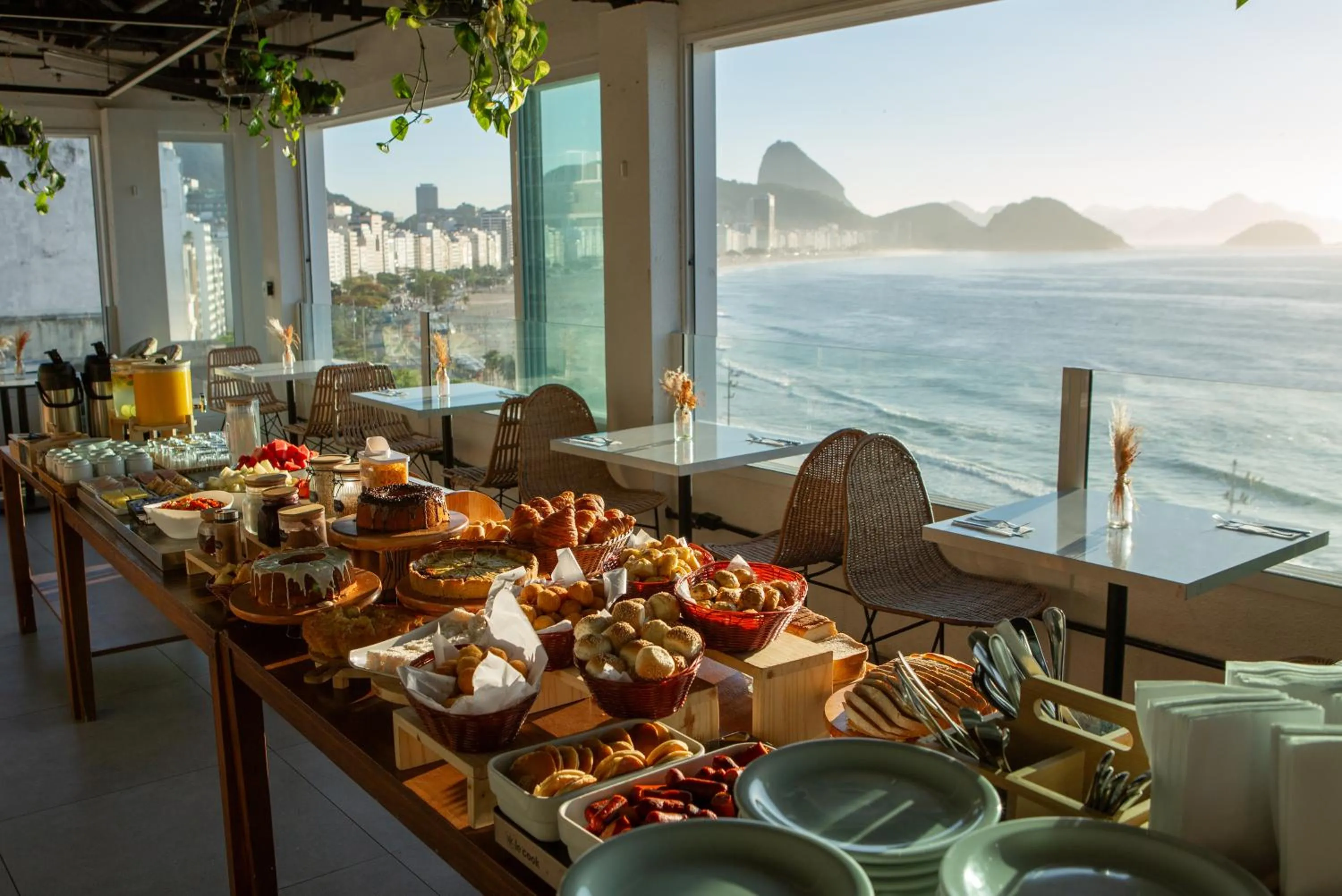 Breakfast in Socialtel Copacabana